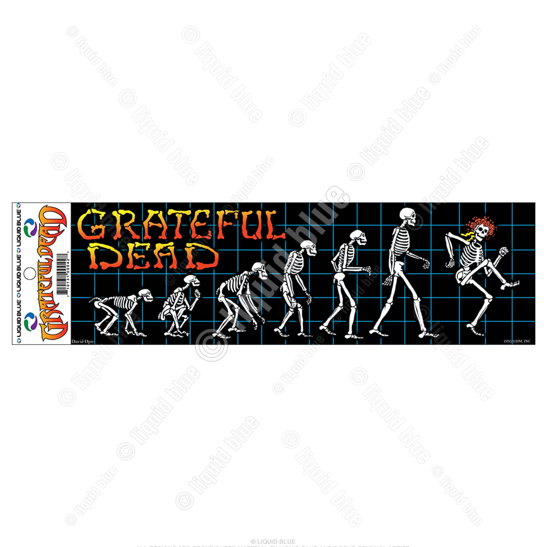 Grateful Dead | Classic<Liquid Blue Evolution Sticker