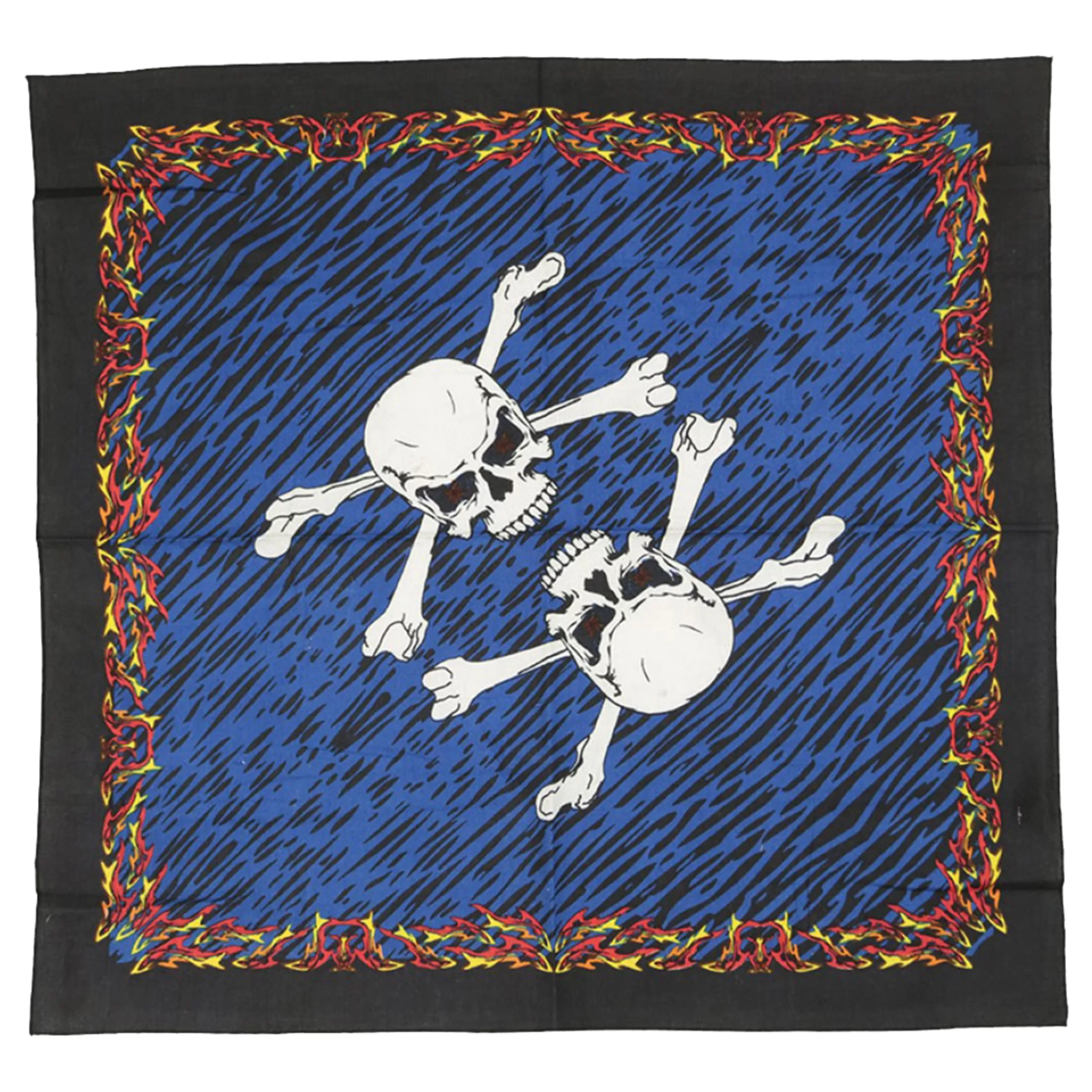 Bandanas | Liquid Blue<Liquid Blue Fire And Bones 3D Bandana