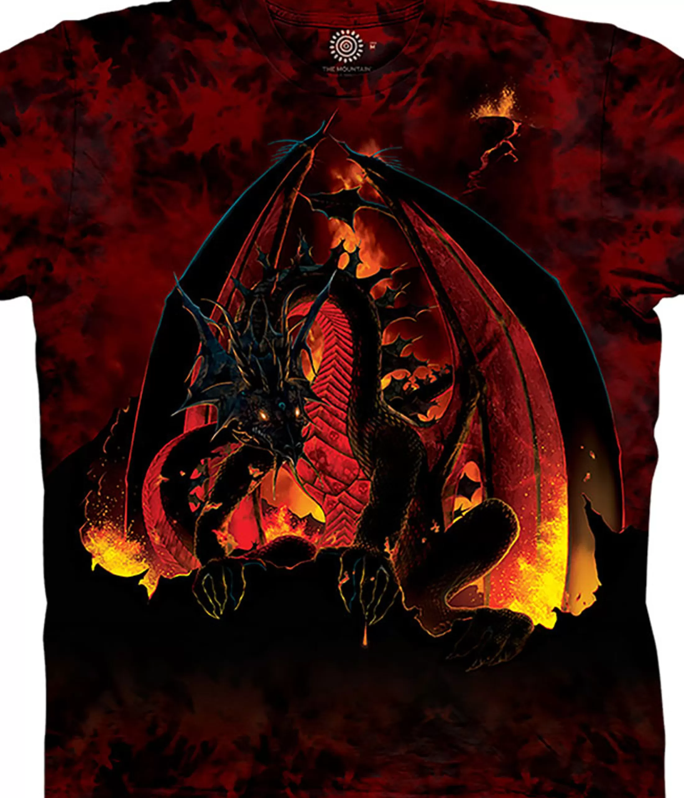 T-Shirt | Dragons<Liquid Blue Fireball Classic Cotton T-Shirt