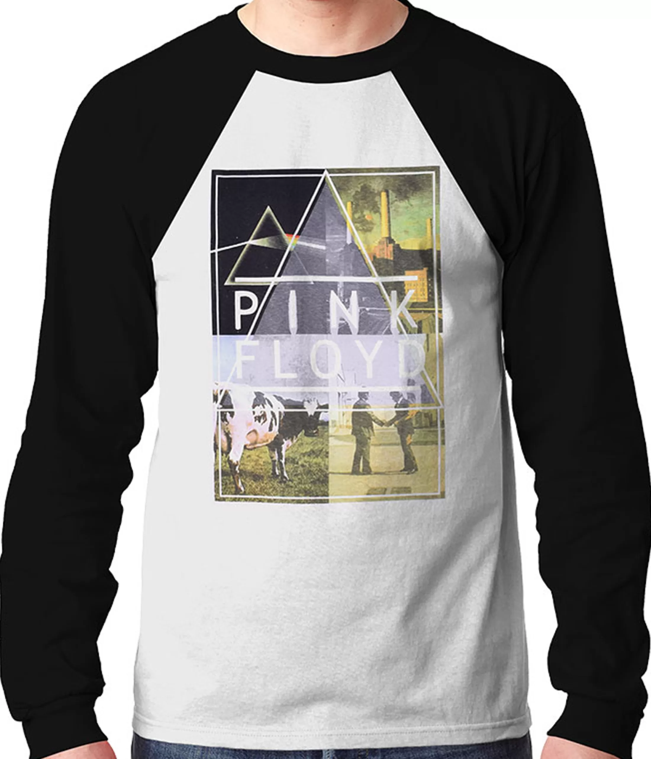 Long Sleeve | Pink Floyd<Liquid Blue Floyd Classics Long Sleeve T-Shirt