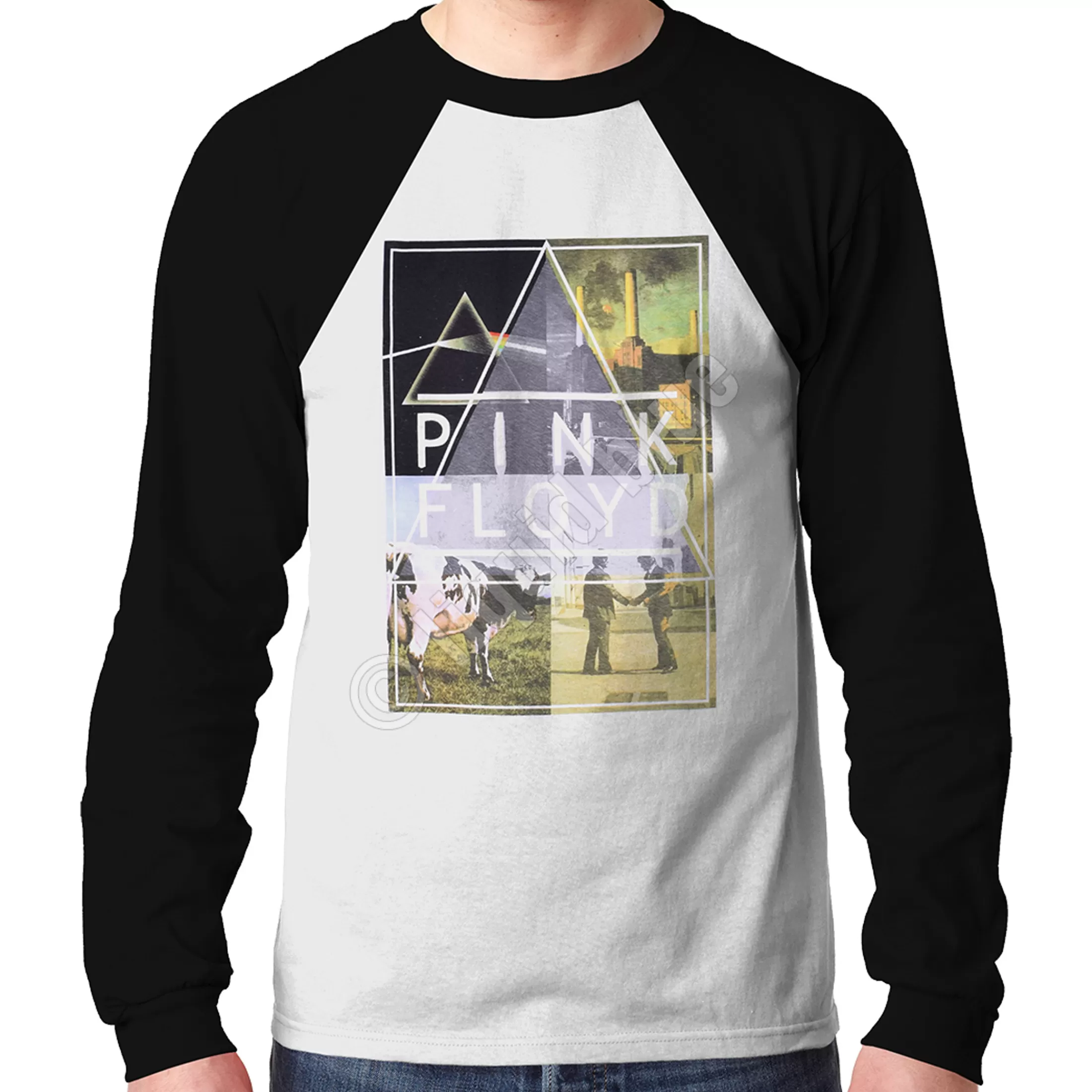 Long Sleeve | Pink Floyd<Liquid Blue Floyd Classics Long Sleeve T-Shirt