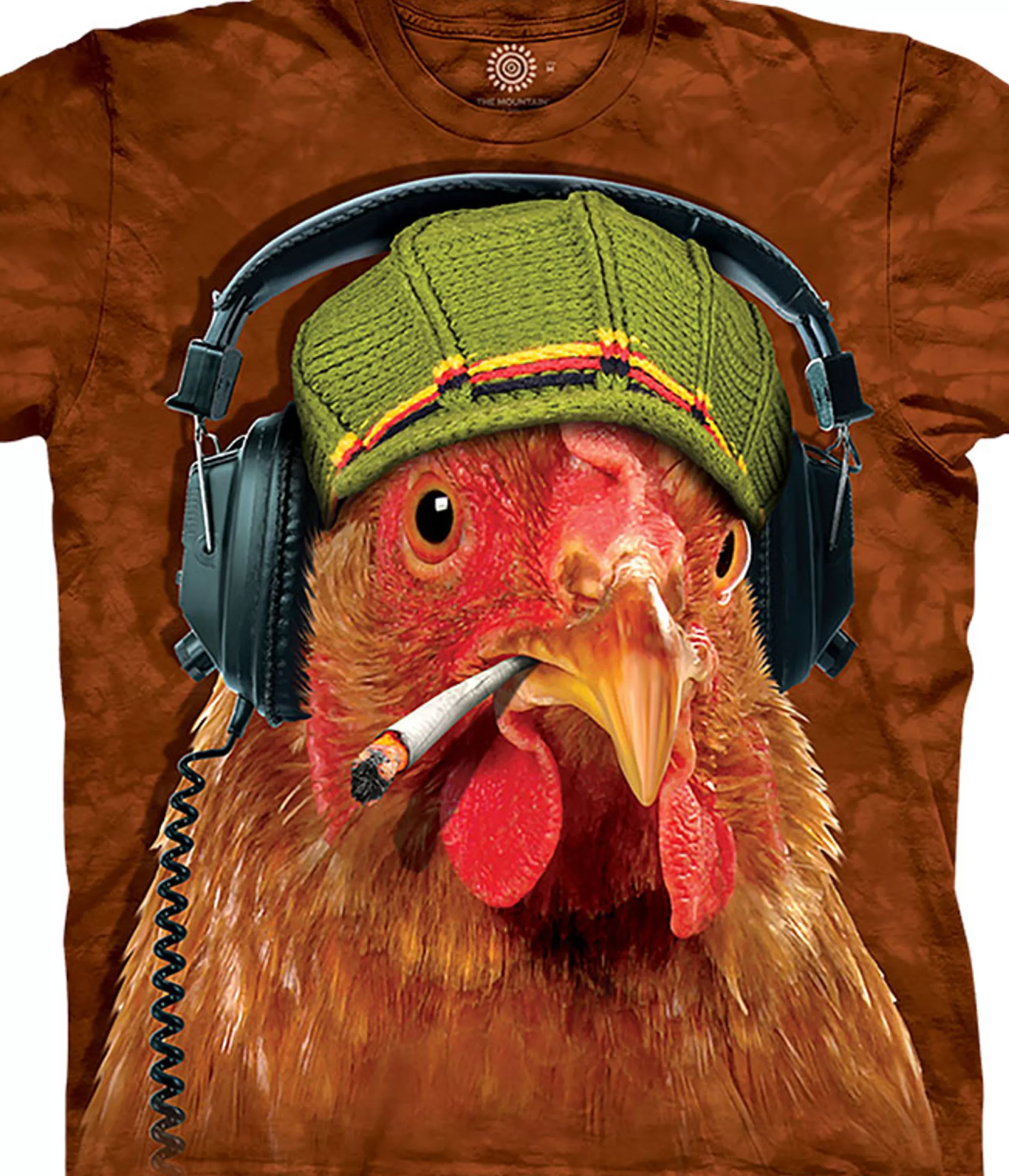 T-Shirt<Liquid Blue Fried Chicken Classic Cotton T-Shirt