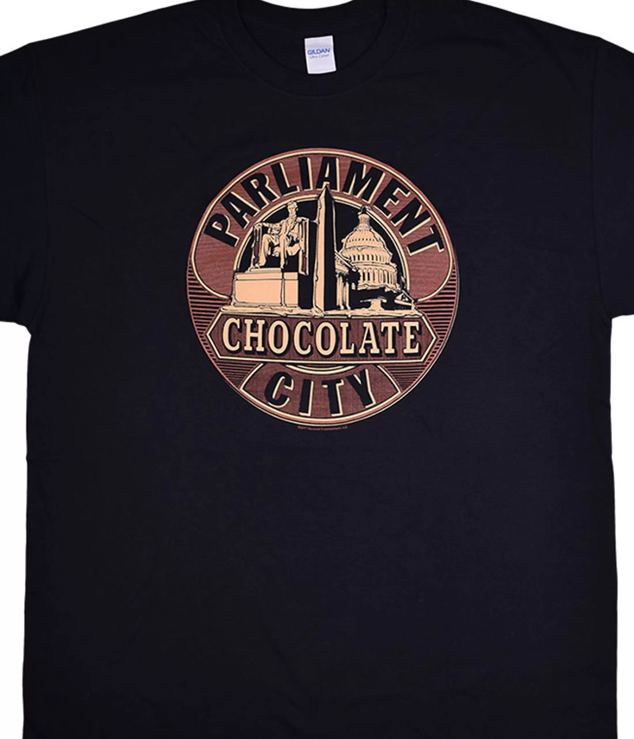 T-Shirt | George Clinton<Liquid Blue Funkadelic Chocolate City Black T-Shirt