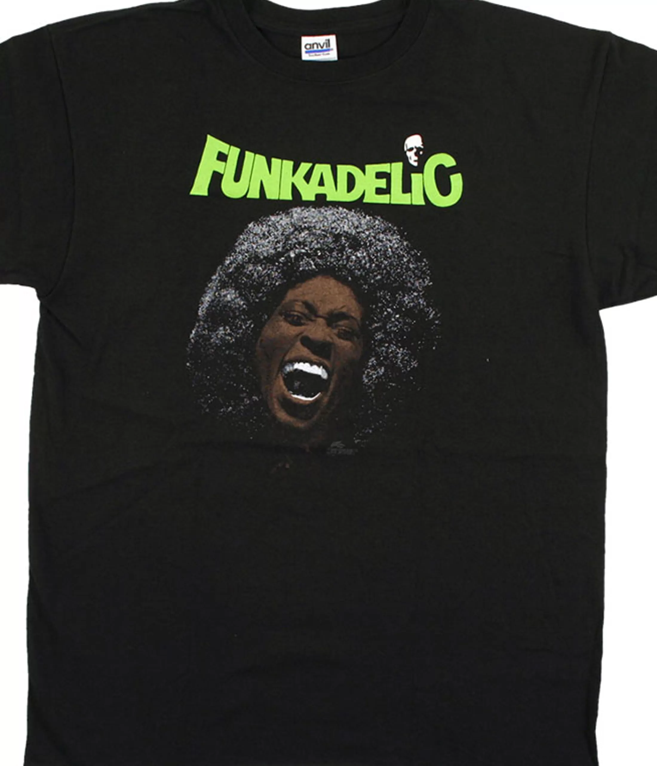 T-Shirt | George Clinton<Liquid Blue Funkadelic Maggot Brain Black T-Shirt