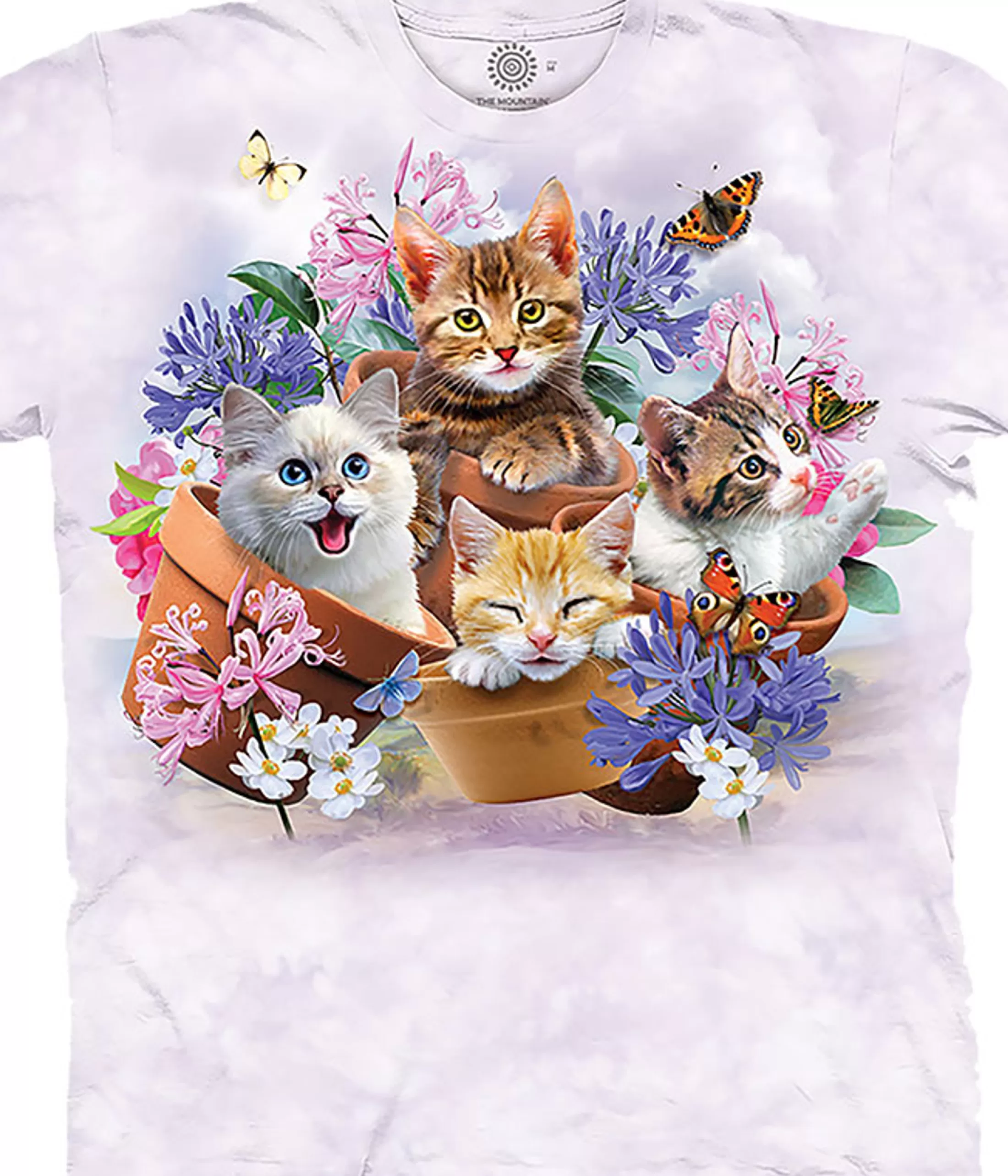 T-Shirt | Pets<Liquid Blue Garden Wonders Classic Cotton T-Shirt