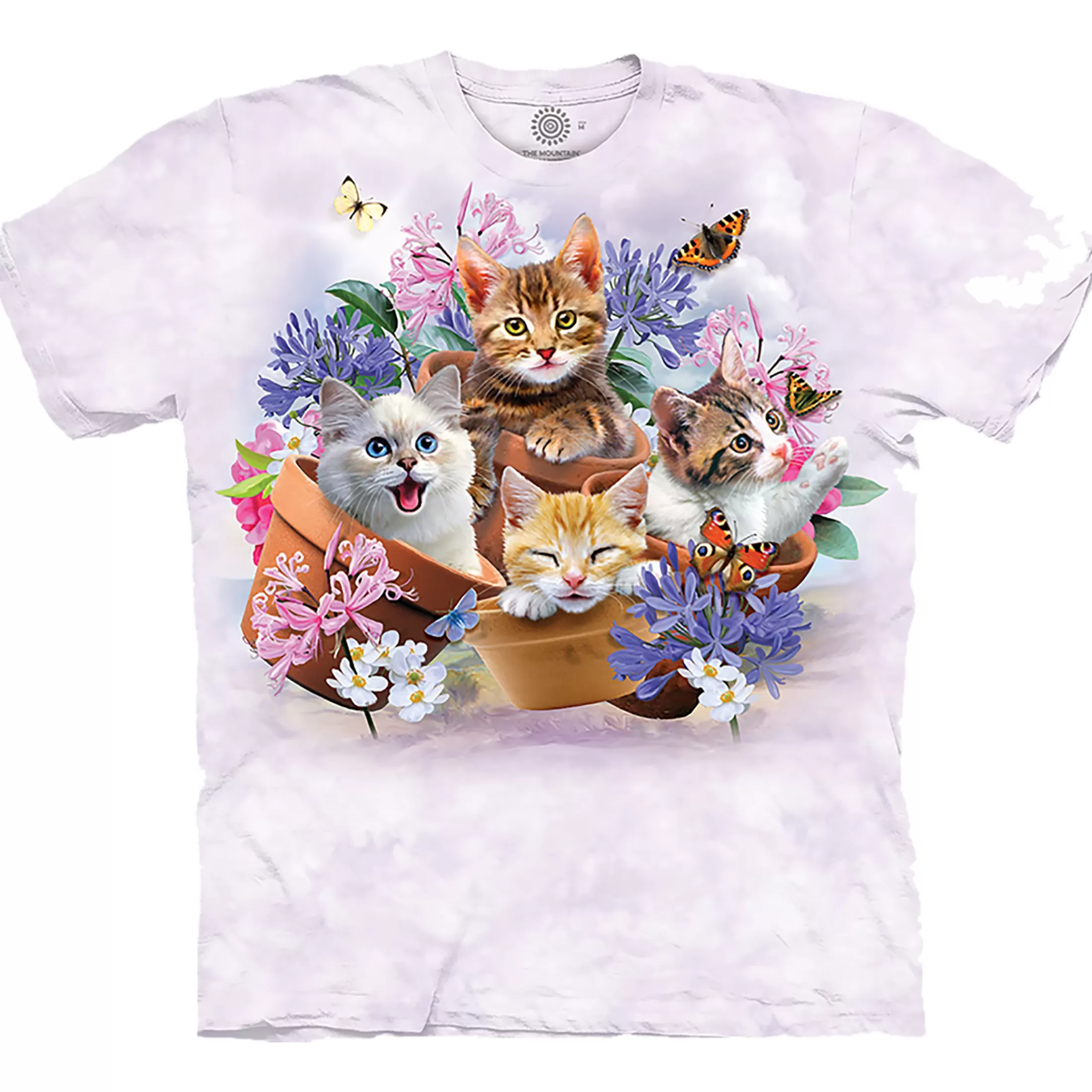 T-Shirt | Pets<Liquid Blue Garden Wonders Classic Cotton T-Shirt