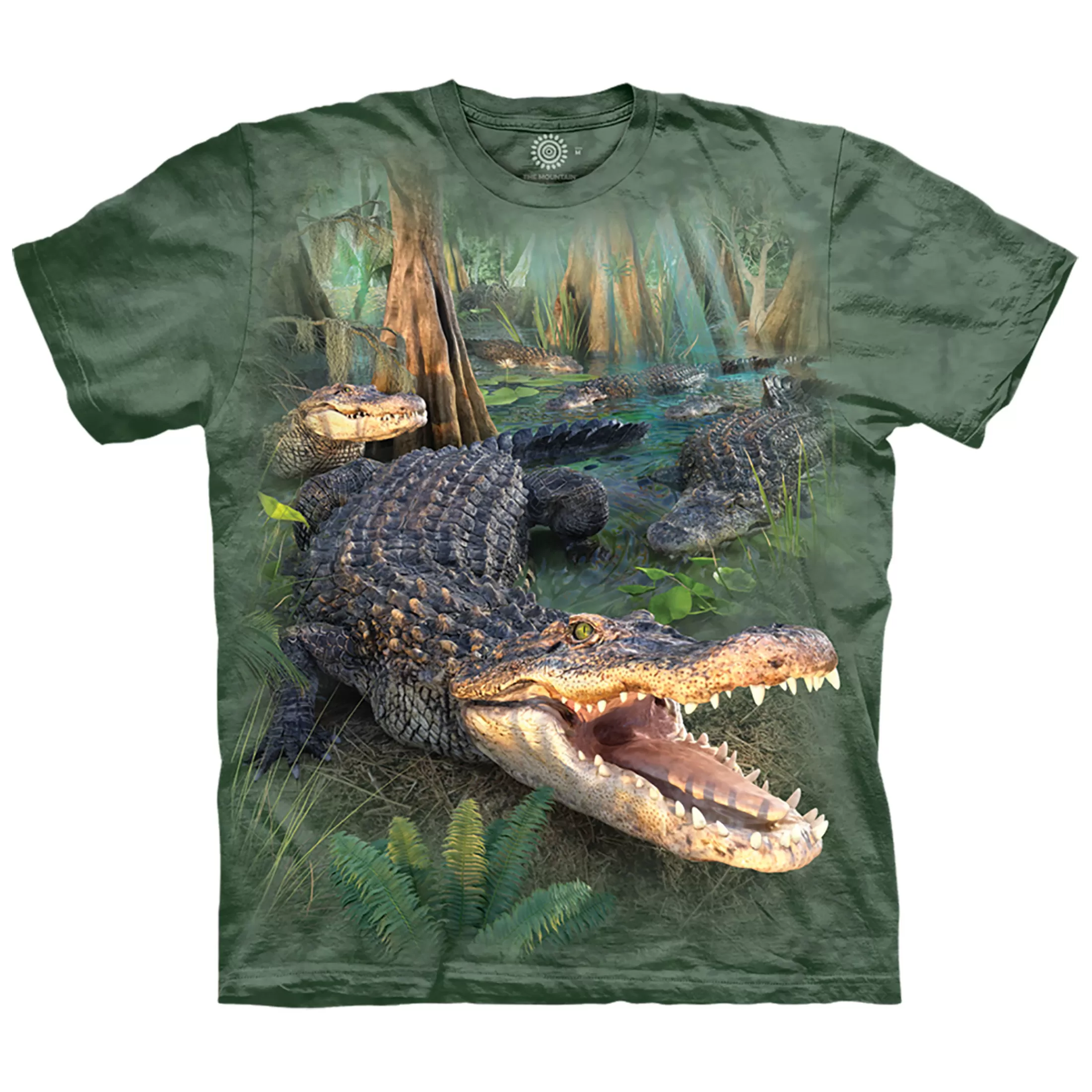 T-Shirt | Reptiles And Amphibians<Liquid Blue Gator Parade Classic Cotton T-Shirt