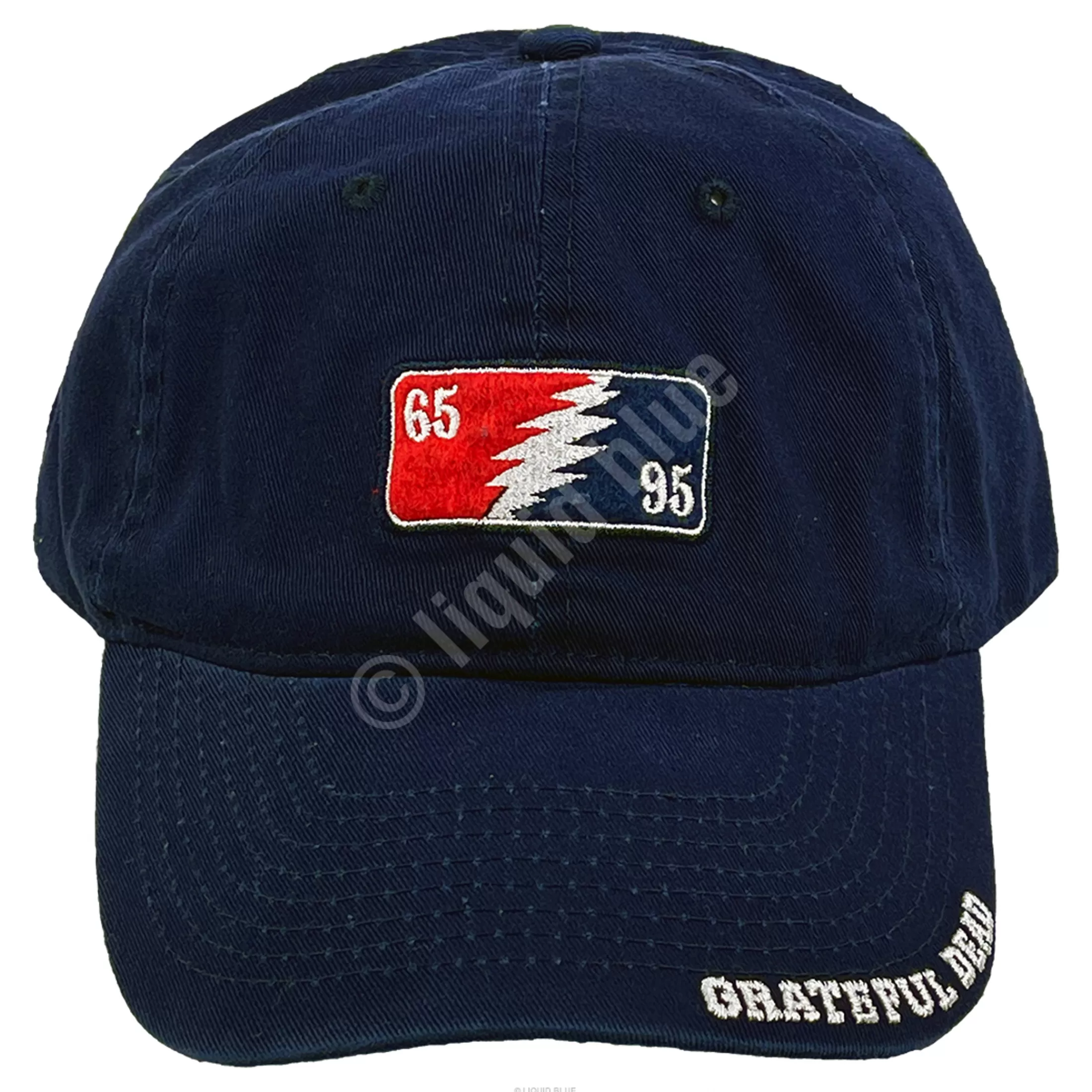 Hats | Grateful Dead<Liquid Blue GD 65-95 Navy Hat