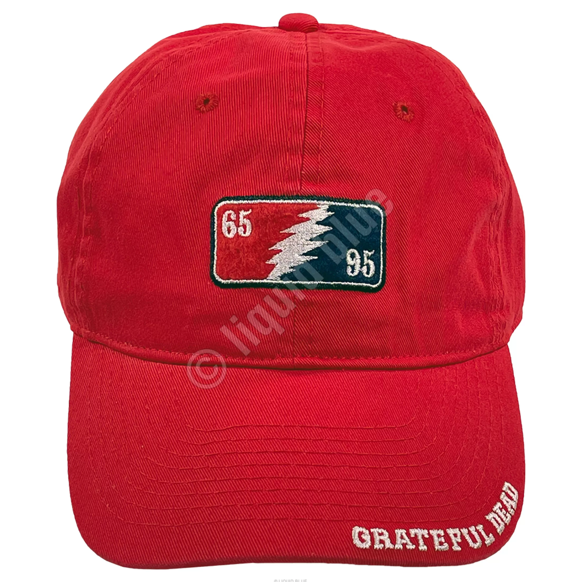 Hats | Grateful Dead<Liquid Blue GD 65-95 Red Hat