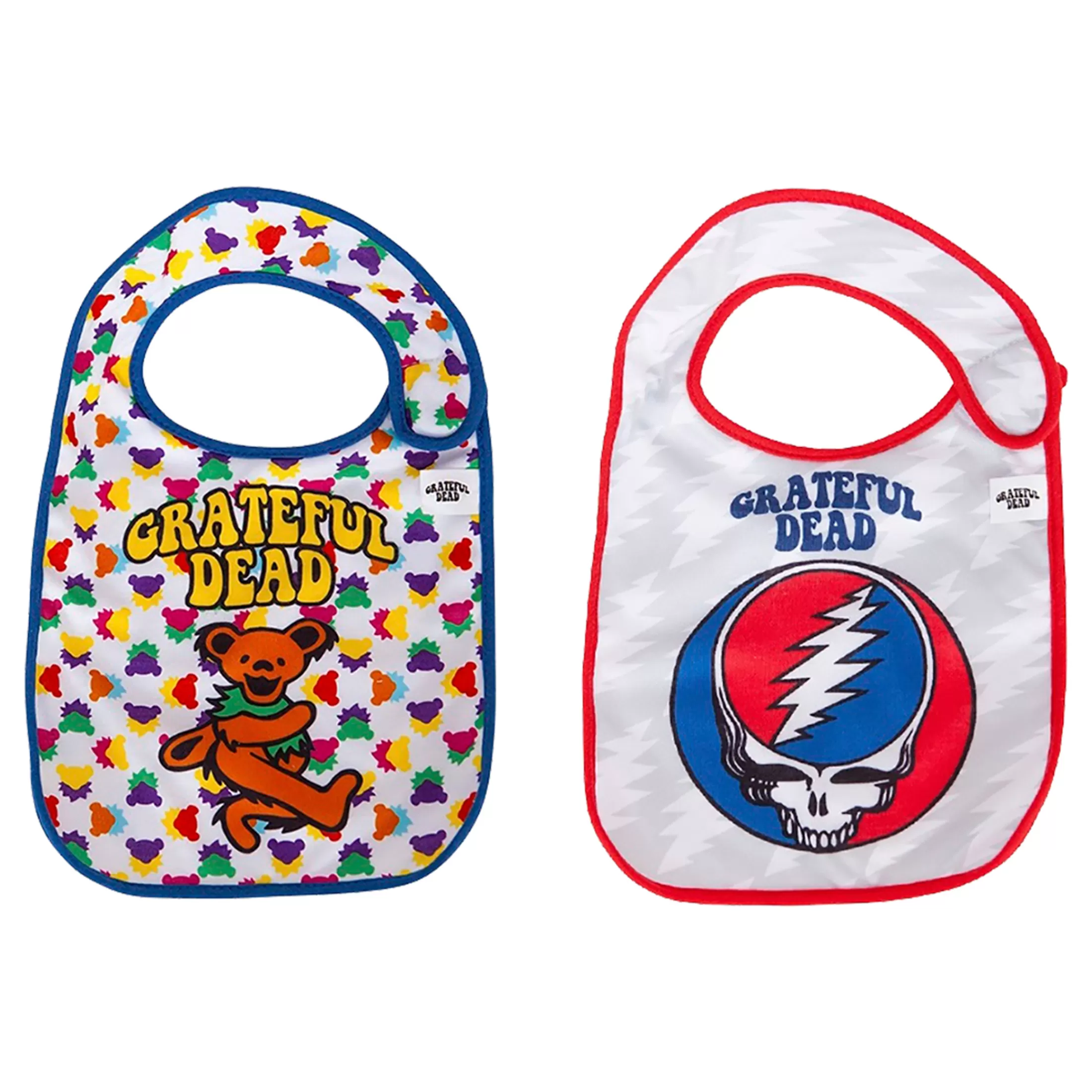 Bibs | Grateful Dead<Liquid Blue GD Baby Bibs 2 Pack