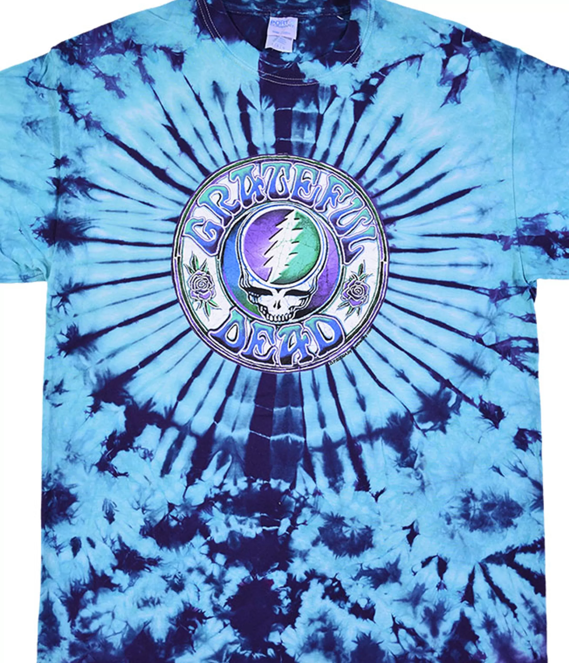 T-Shirt | Grateful Dead<Liquid Blue GD Batik SYF Tie-Dye T-Shirt