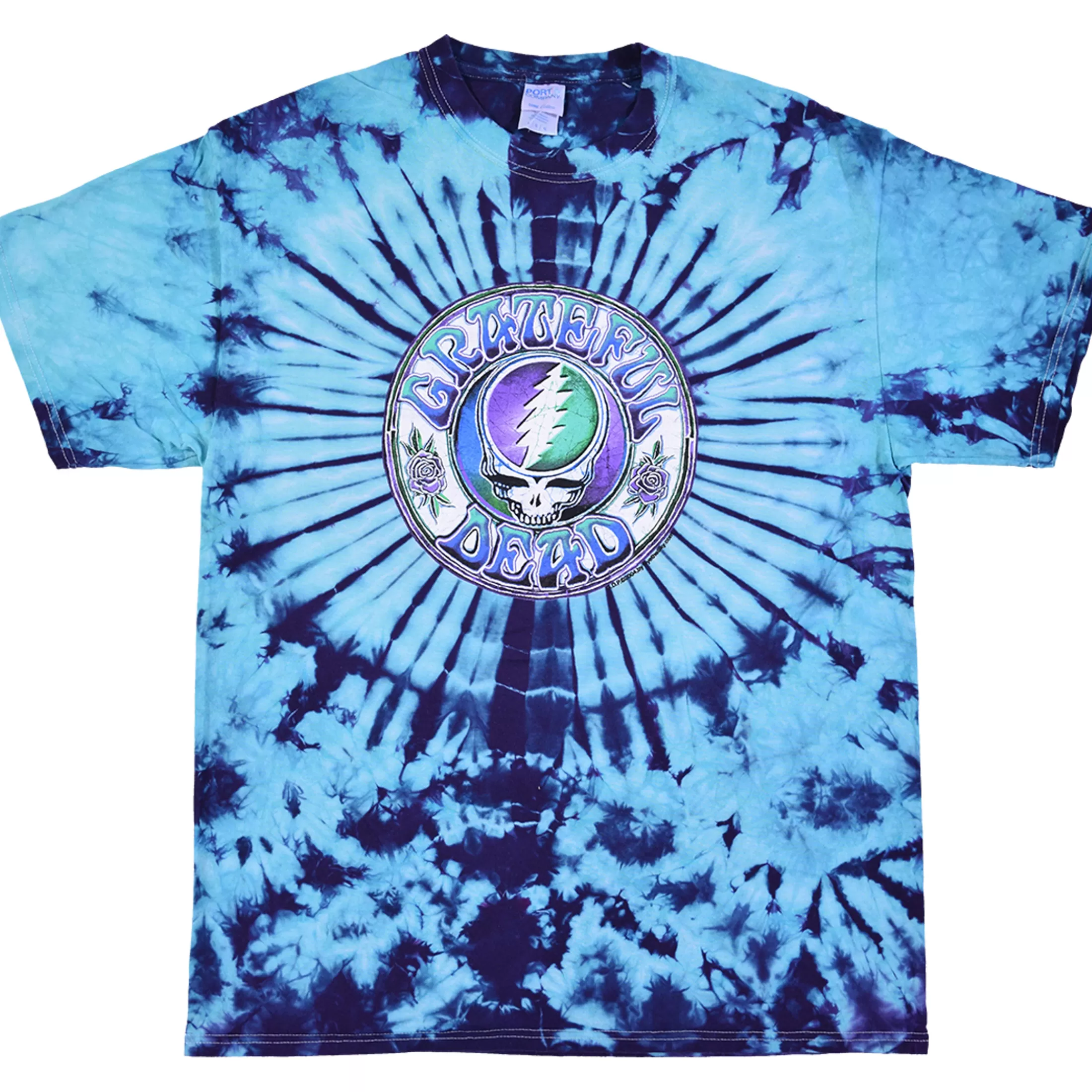 T-Shirt | Grateful Dead<Liquid Blue GD Batik SYF Tie-Dye T-Shirt