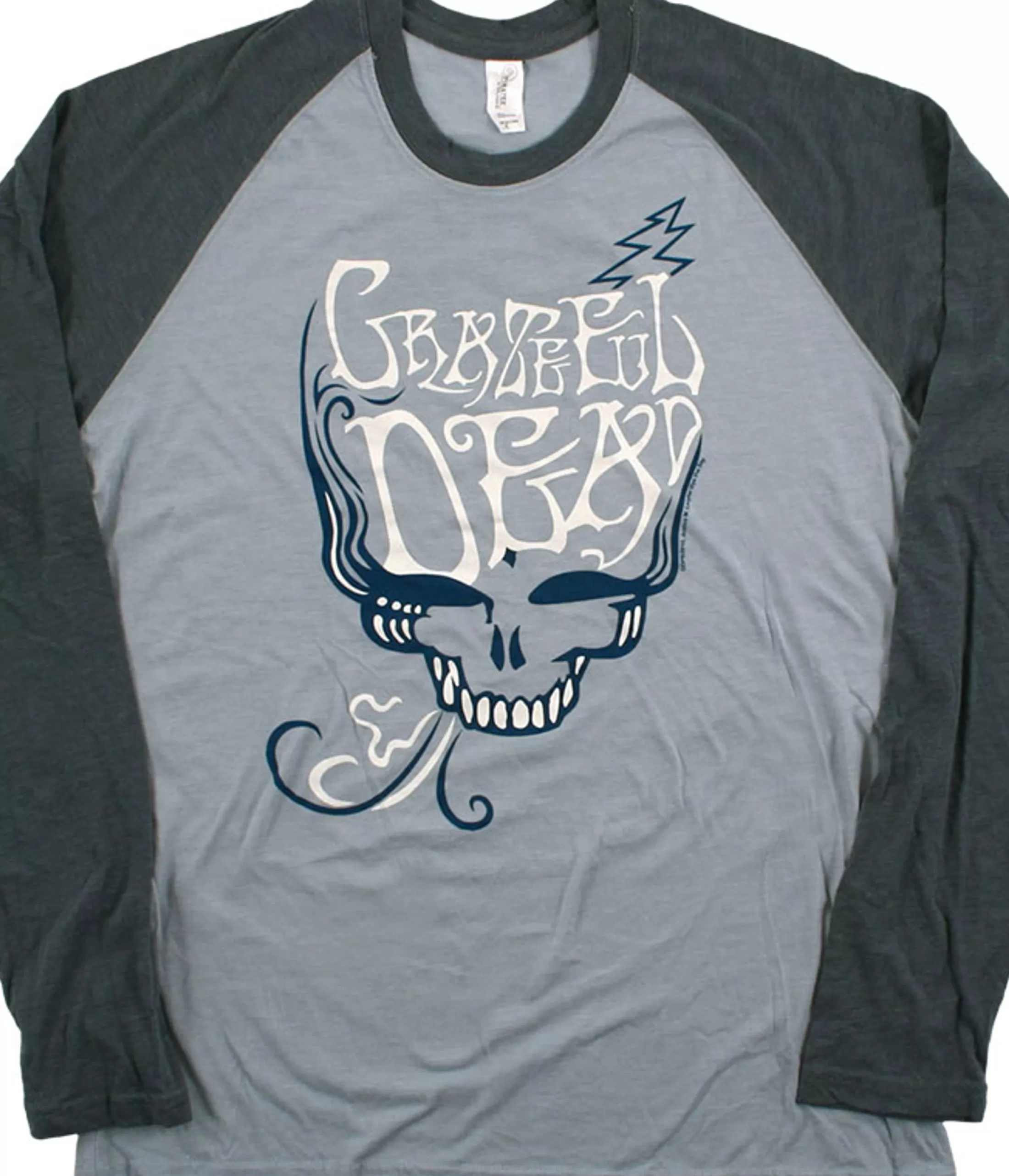 Long Sleeve | Grateful Dead<Liquid Blue GD Blue Rose Smoke Light Blue Long Sleeve T-Shirt