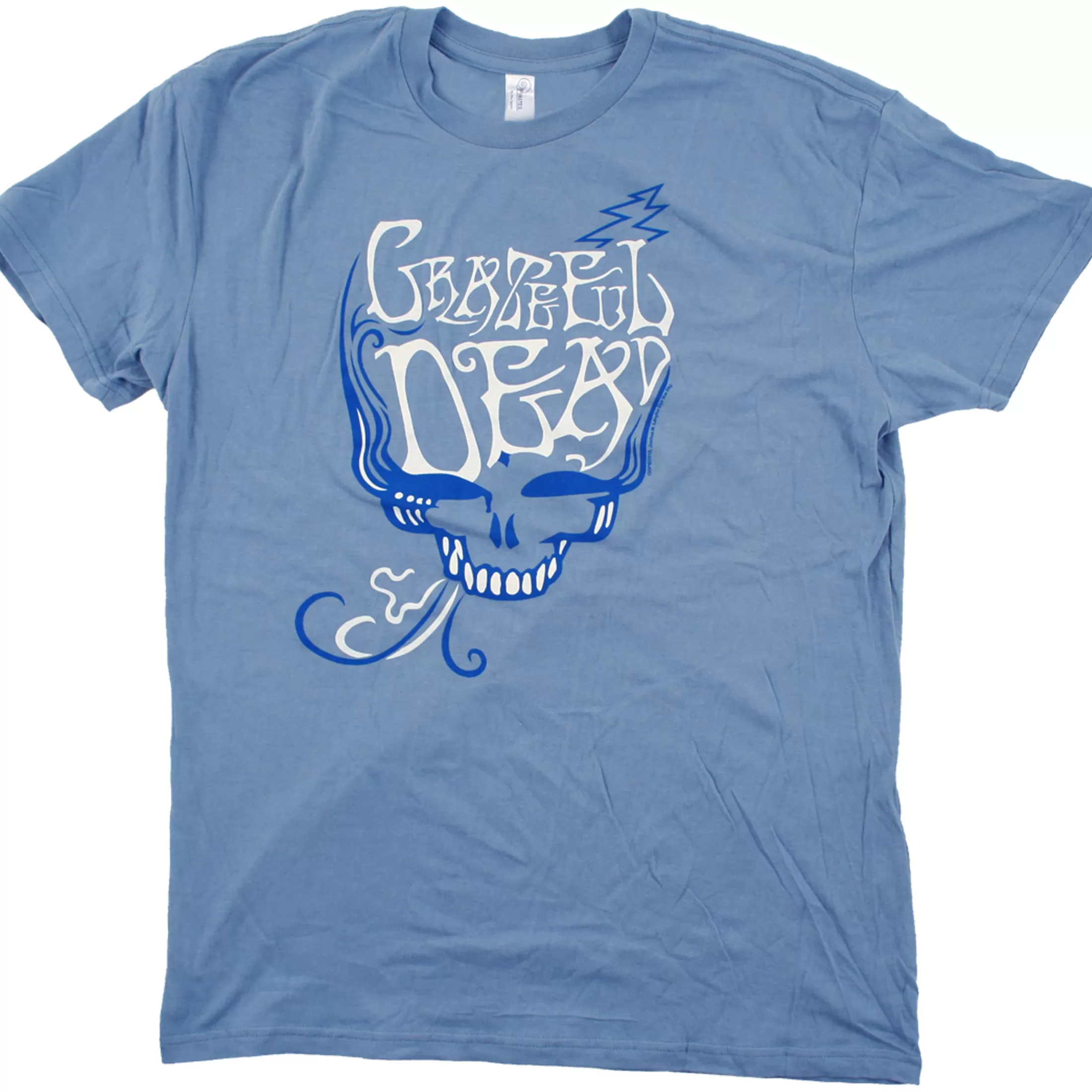 T-Shirt | Grateful Dead<Liquid Blue GD Blue Rose Smoke Light Blue T-Shirt