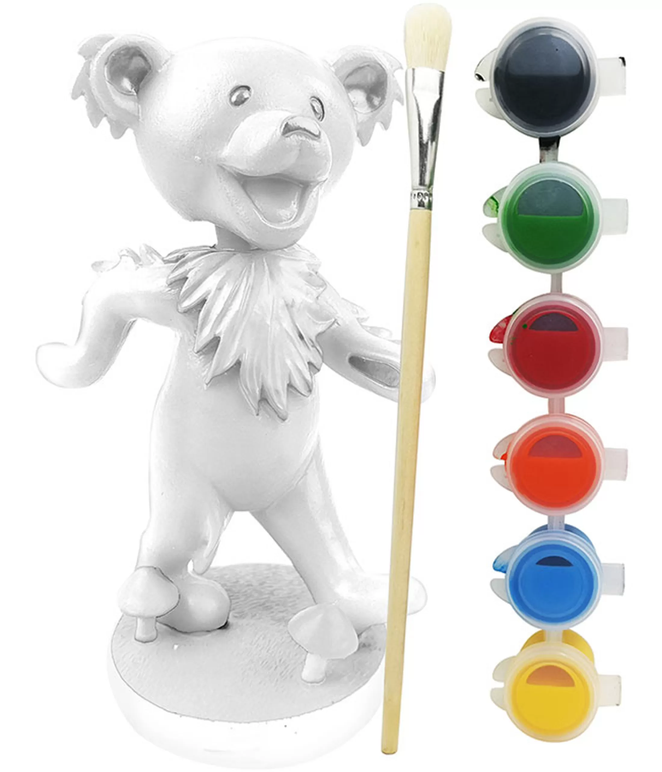 Grateful Dead<Liquid Blue GD Bobblehead Dancing Bear Paint Your Own