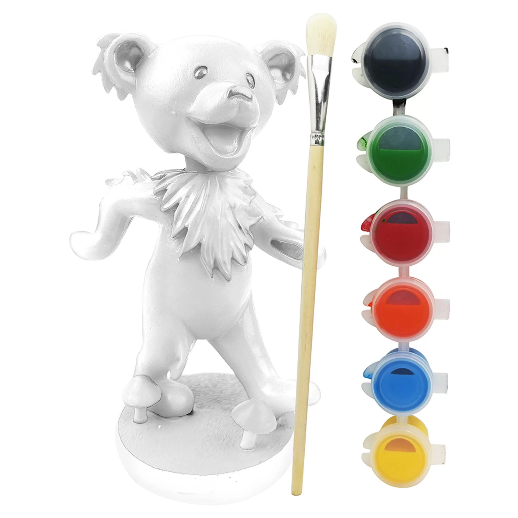 Grateful Dead<Liquid Blue GD Bobblehead Dancing Bear Paint Your Own