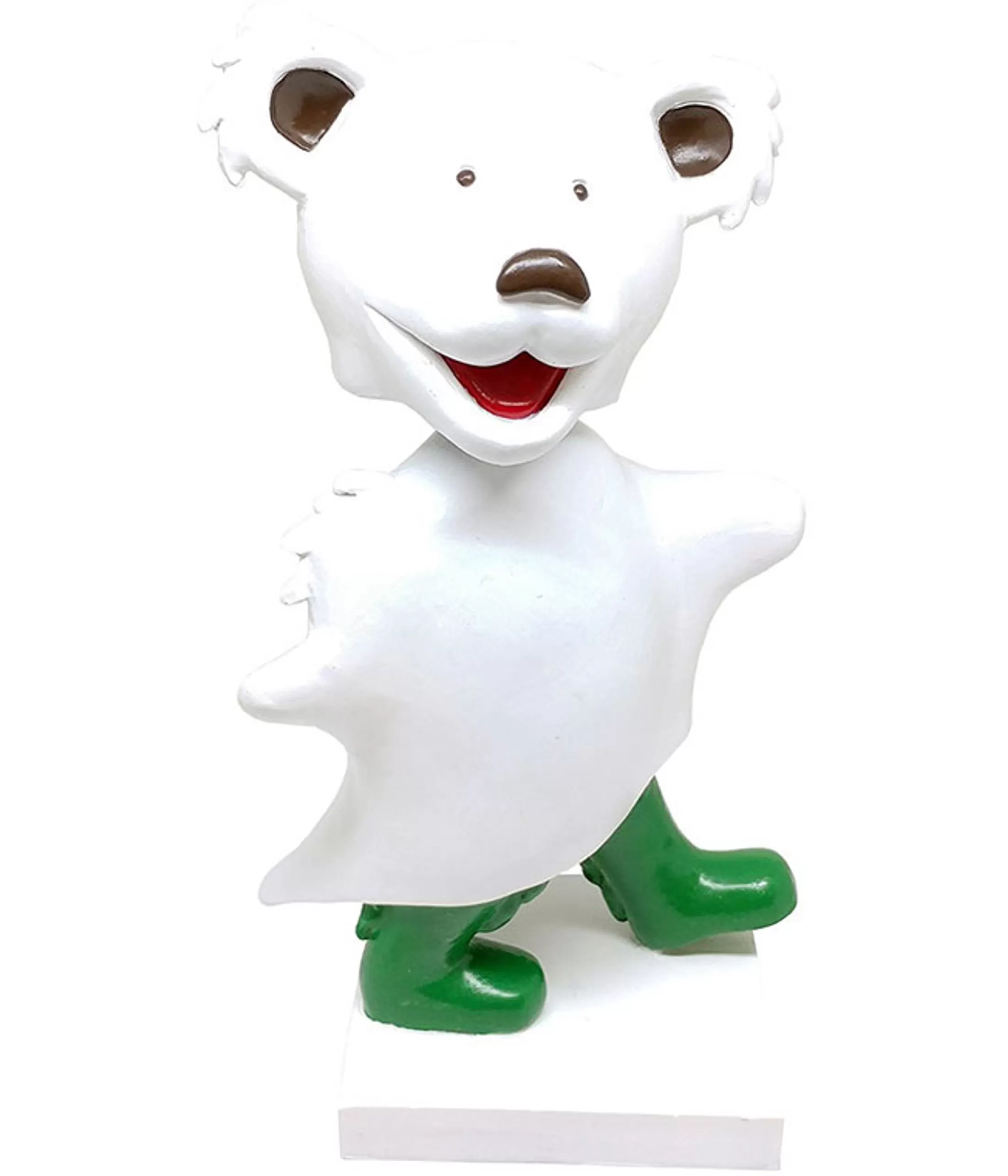 Halloween | Grateful Dead<Liquid Blue GD Bobblehead Dancing Ghost Bear White