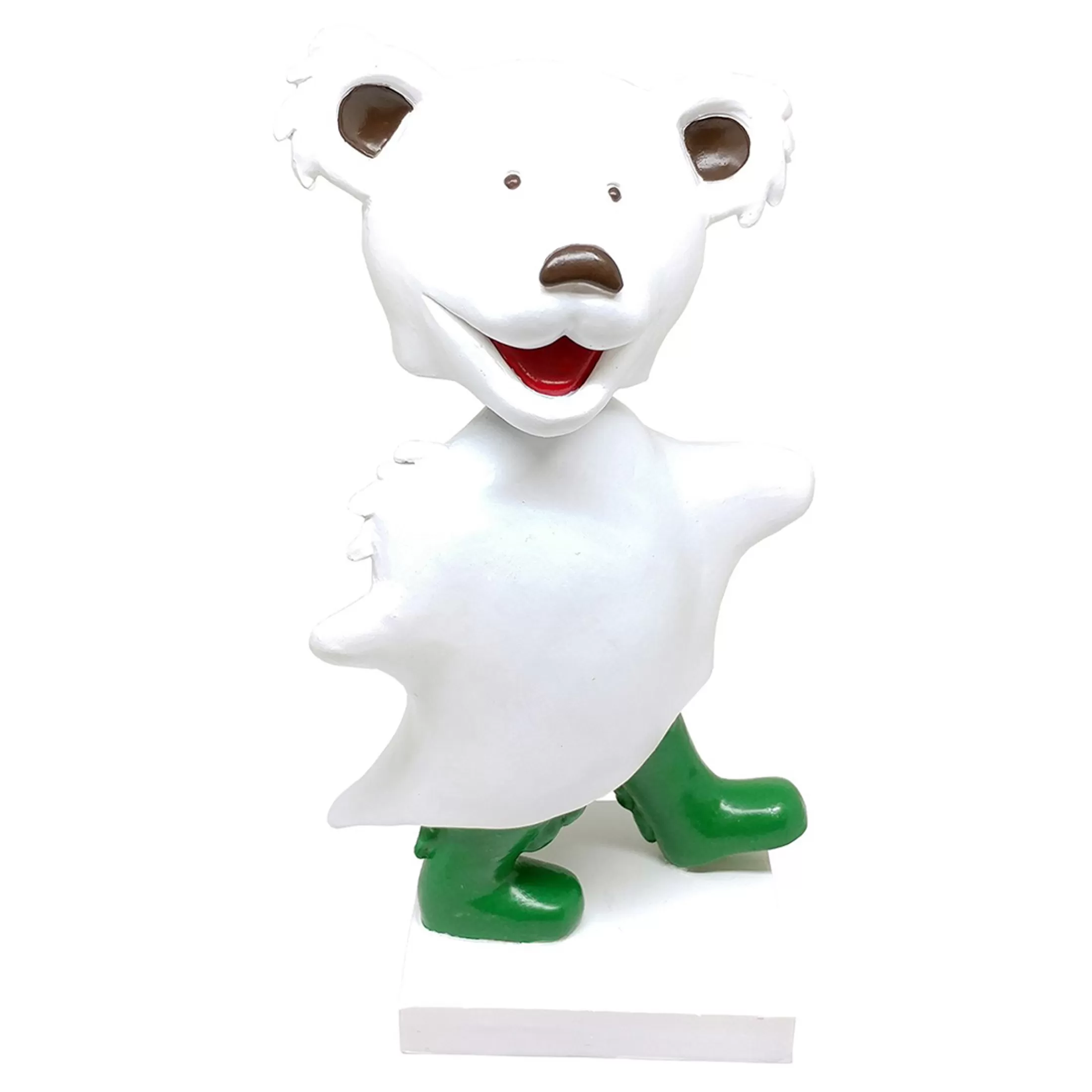 Halloween | Grateful Dead<Liquid Blue GD Bobblehead Dancing Ghost Bear White