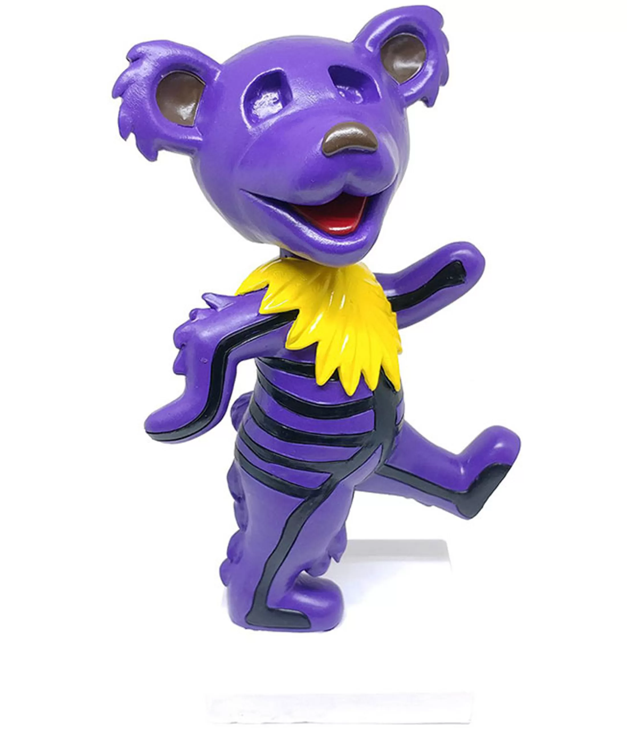 Halloween | Grateful Dead<Liquid Blue GD Bobblehead Dancing Skeleton Bear Purple