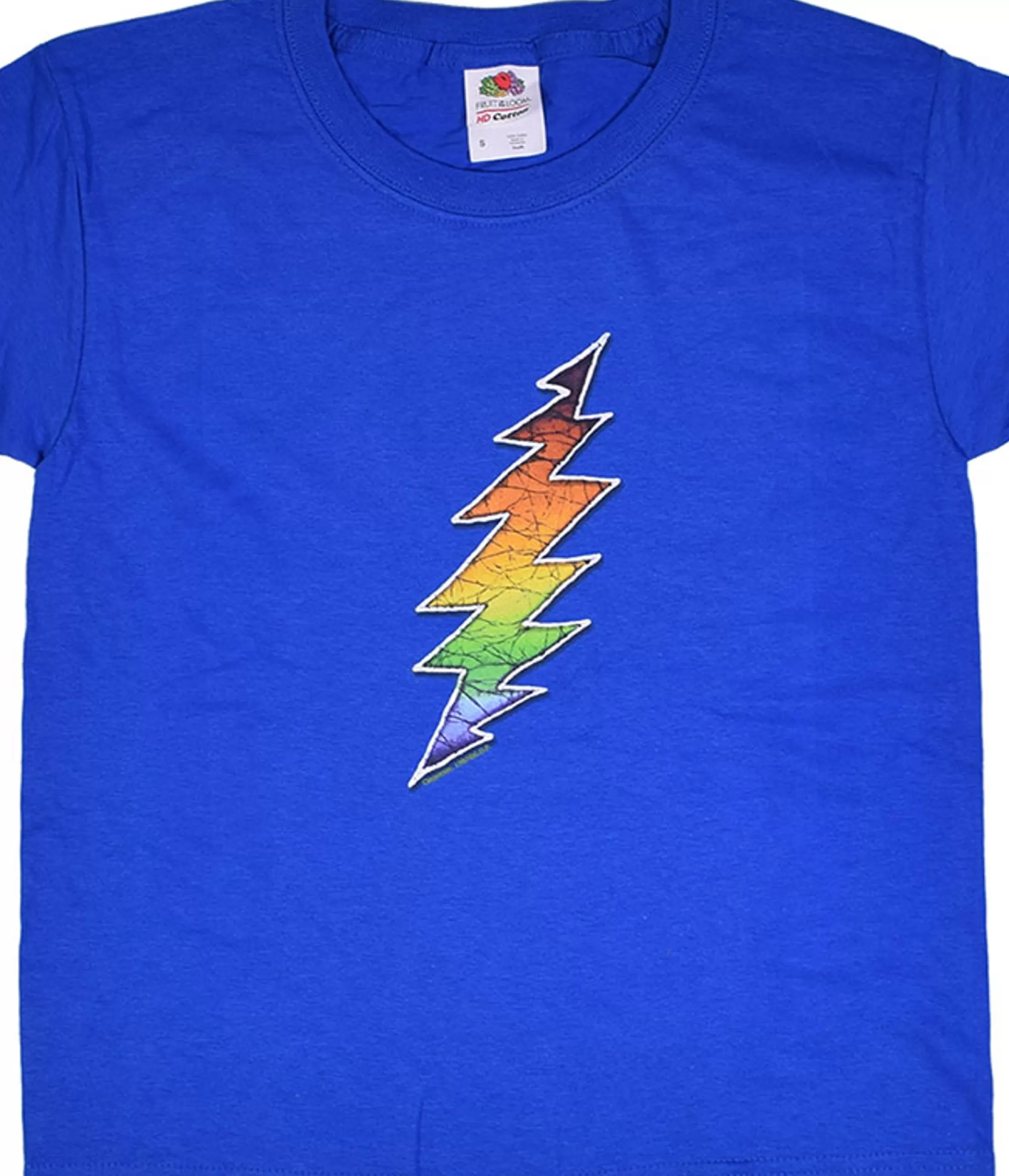 Youth | Grateful Dead<Liquid Blue GD Bolt Youth Blue T-Shirt