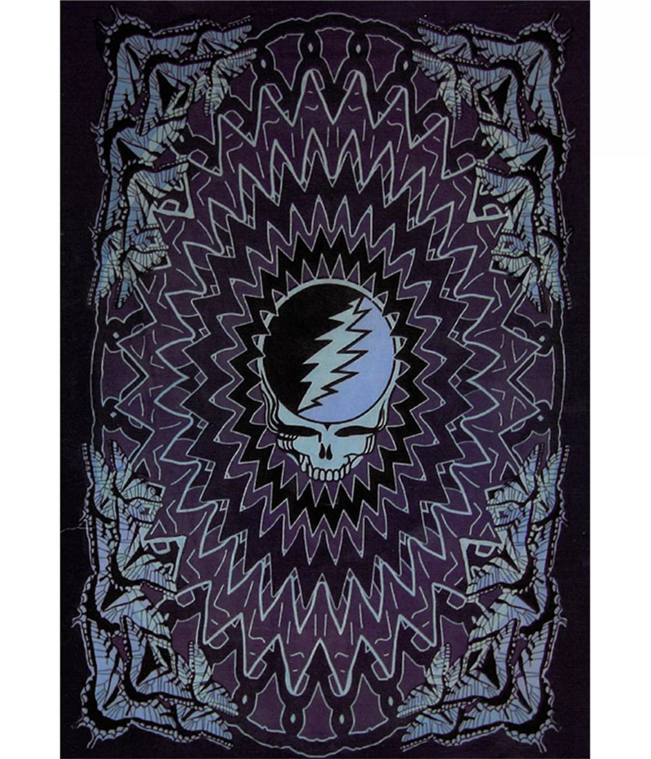 Grateful Dead<Liquid Blue GD Butterfly Tapestry