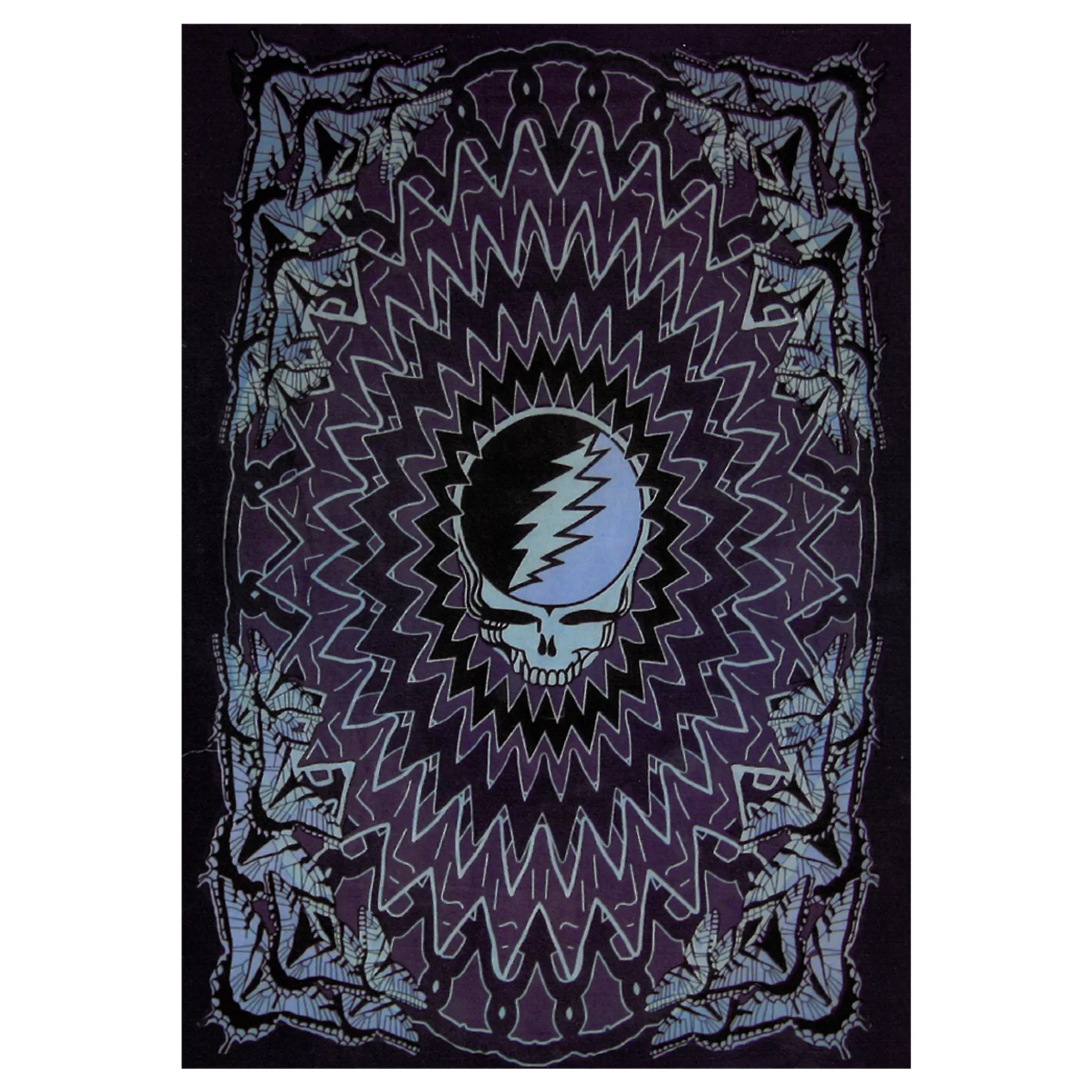 Grateful Dead<Liquid Blue GD Butterfly Tapestry