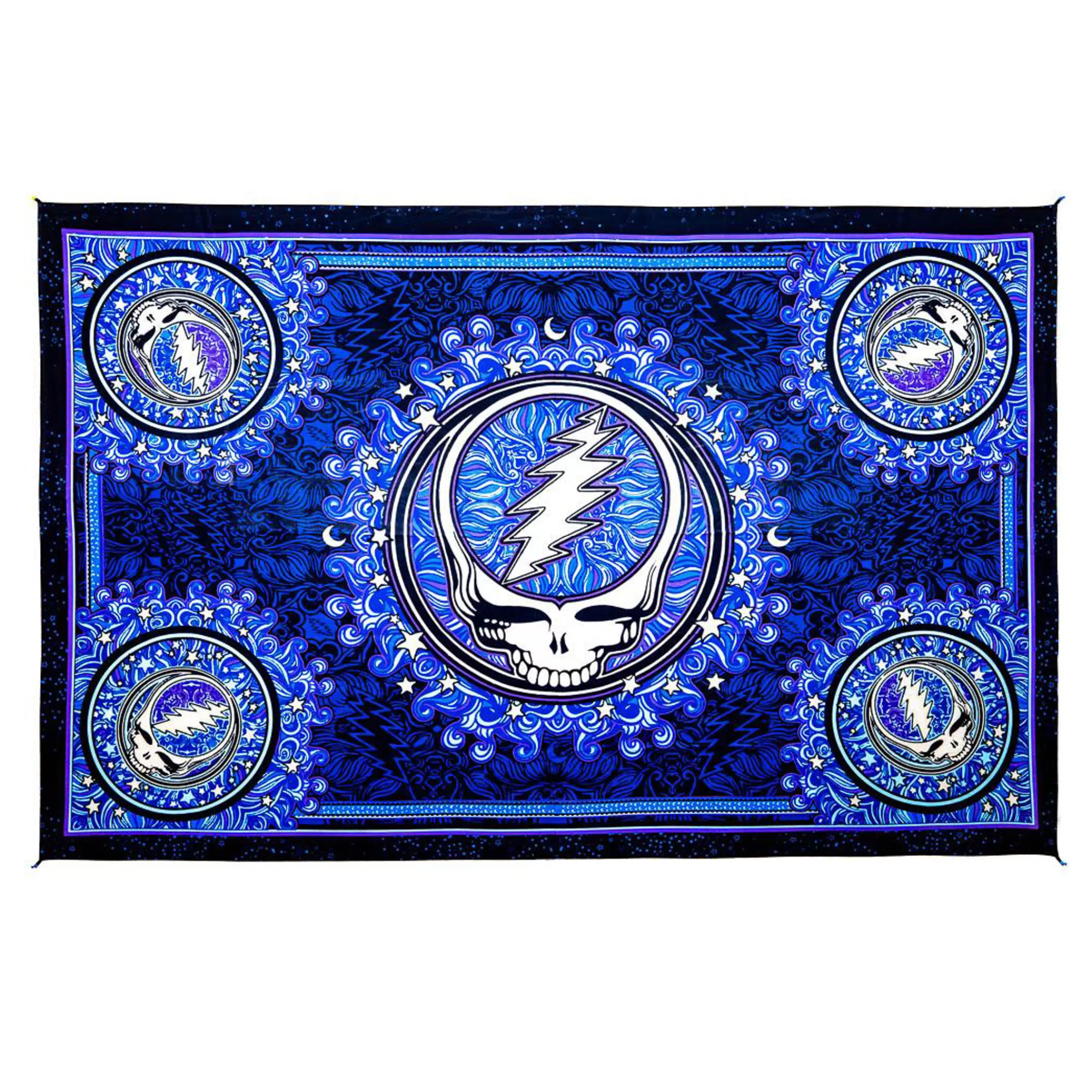 Grateful Dead<Liquid Blue GD Dan Morris SYF 3D Tapestry