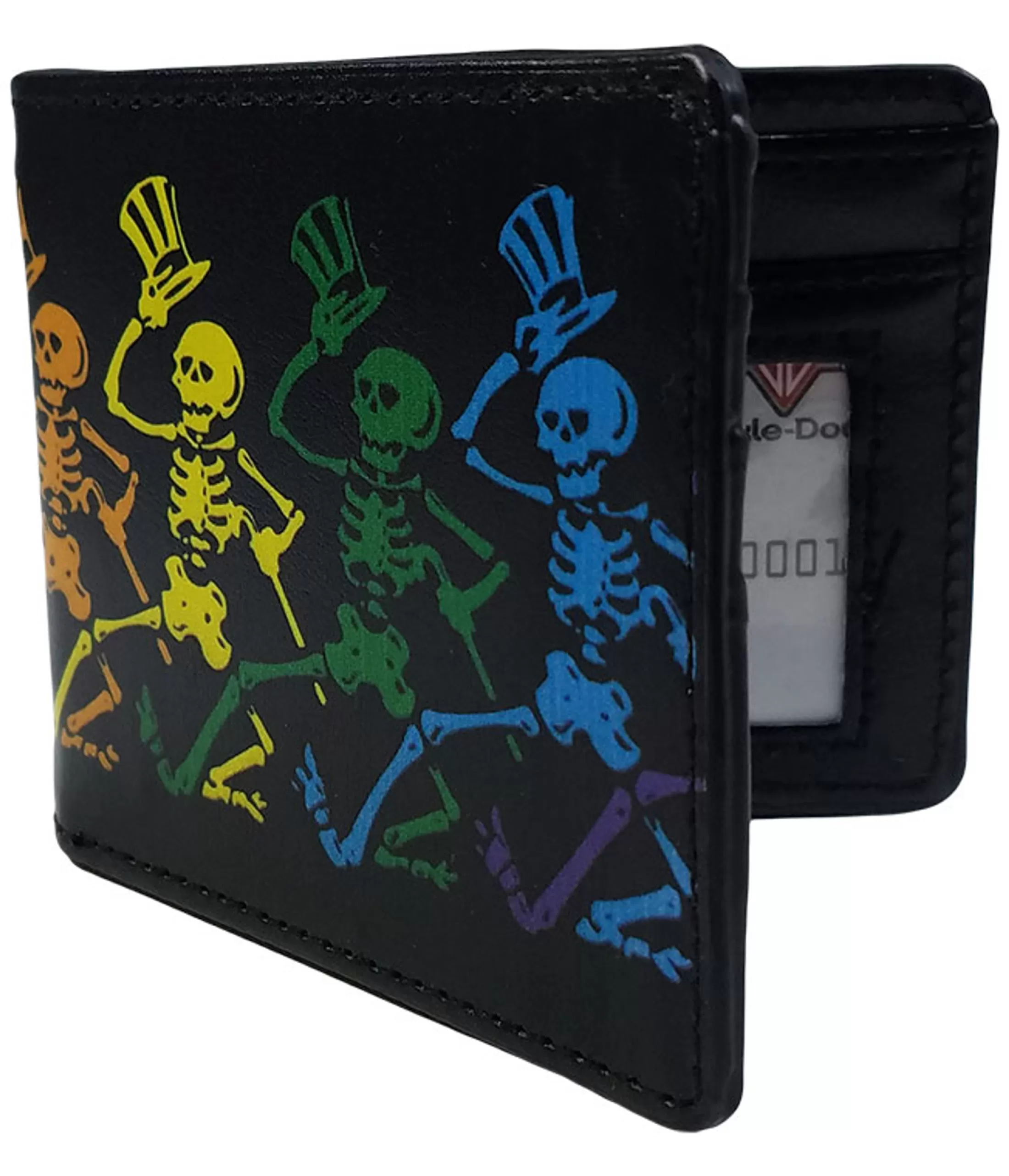 Wallets | Grateful Dead<Liquid Blue GD Dancing Skeletons Bi-Fold Wallet