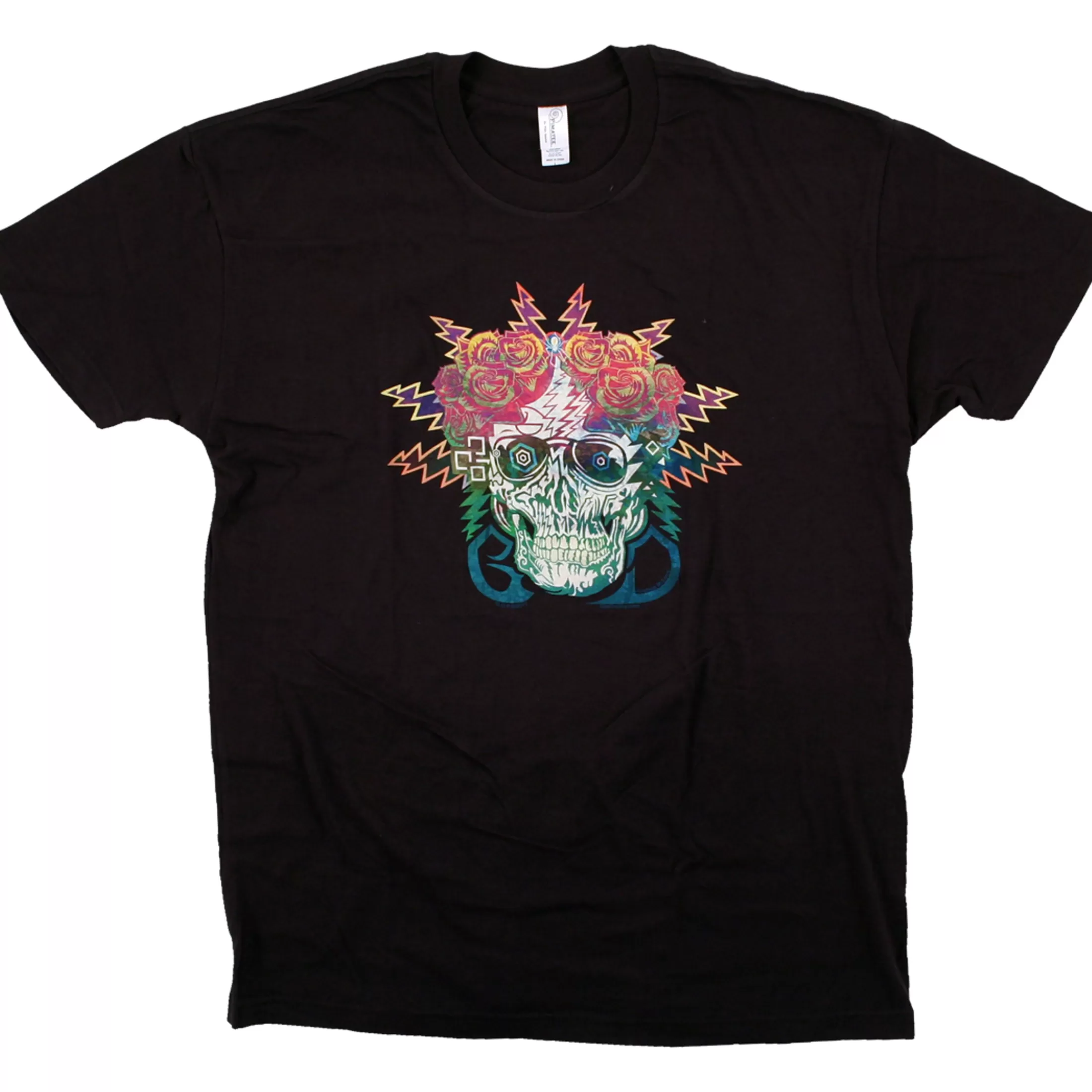 T-Shirt | Grateful Dead<Liquid Blue GD Electric Dimensions Black T-Shirt