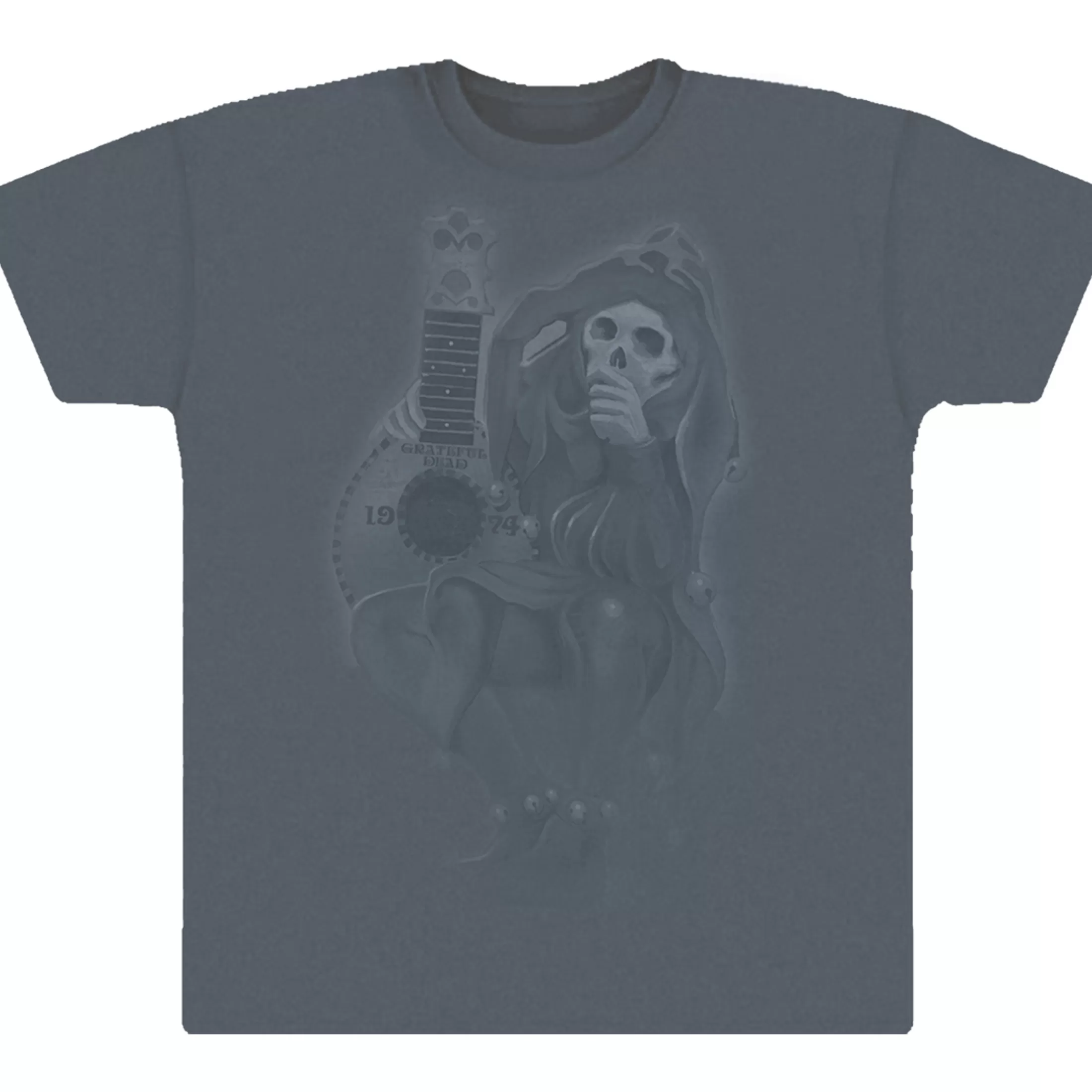 T-Shirt | Grateful Dead<Liquid Blue GD Jester Grey T-Shirt