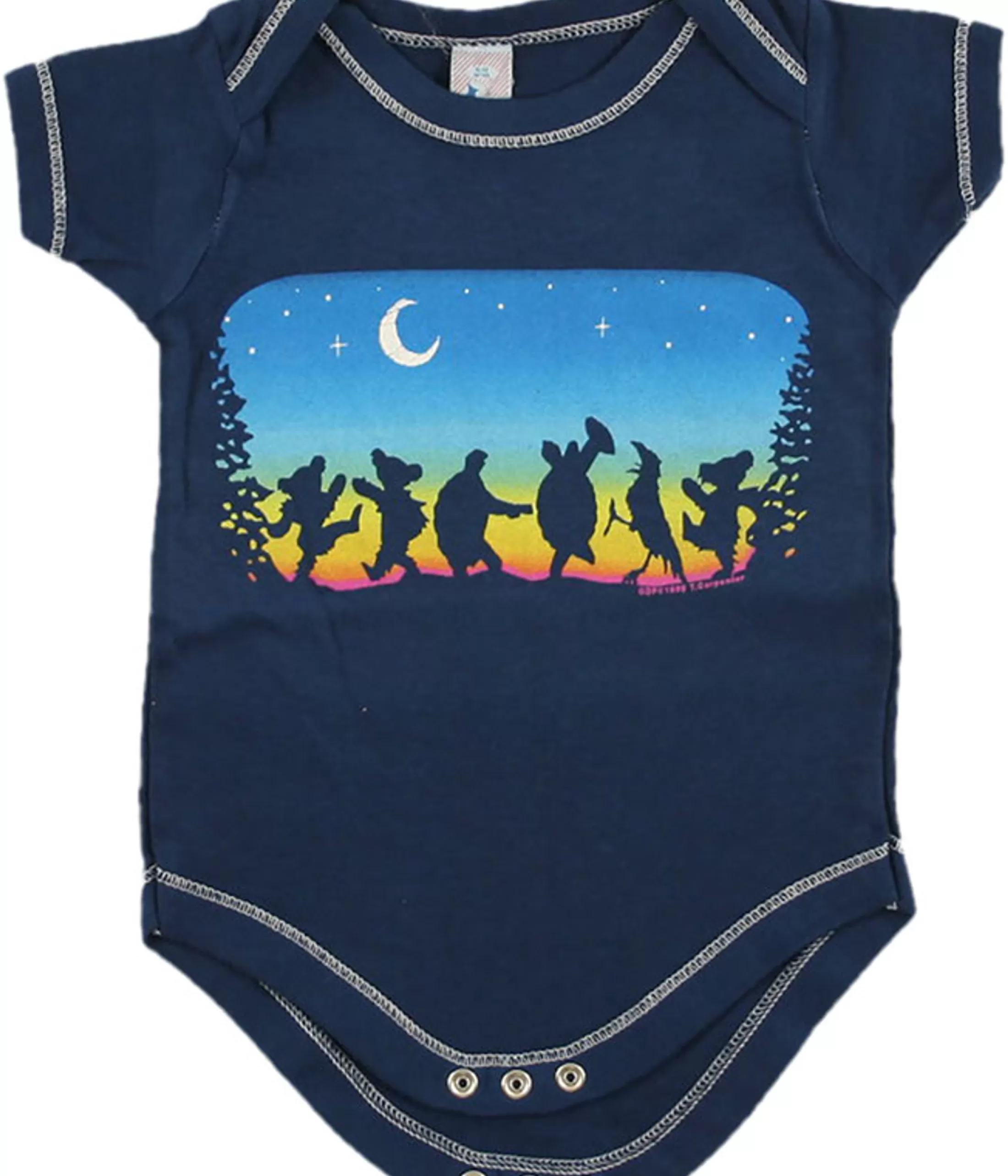 Onesies | Grateful Dead<Liquid Blue GD Moondance Navy Onesie