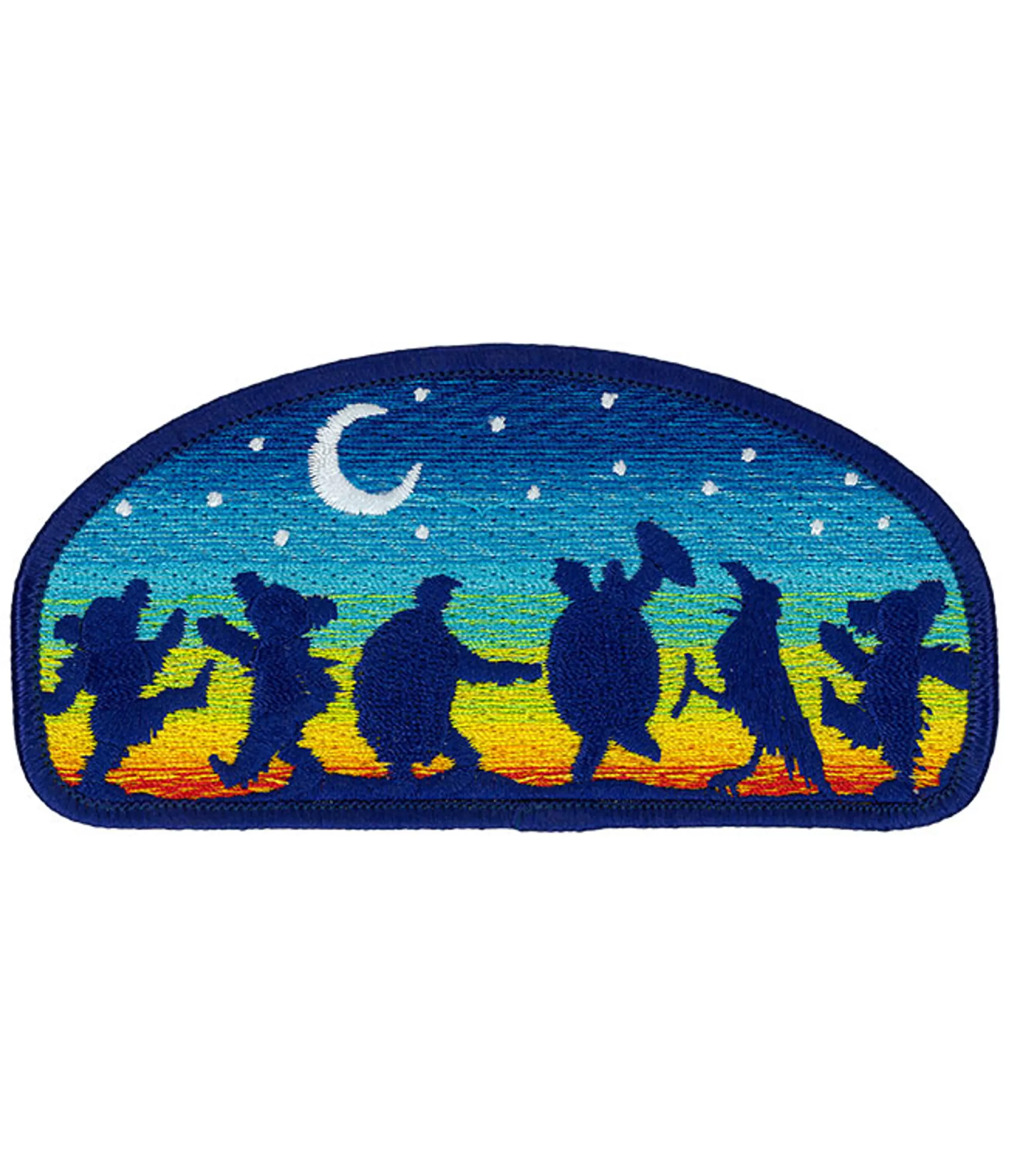 Patches | Grateful Dead<Liquid Blue GD Moondance Patch