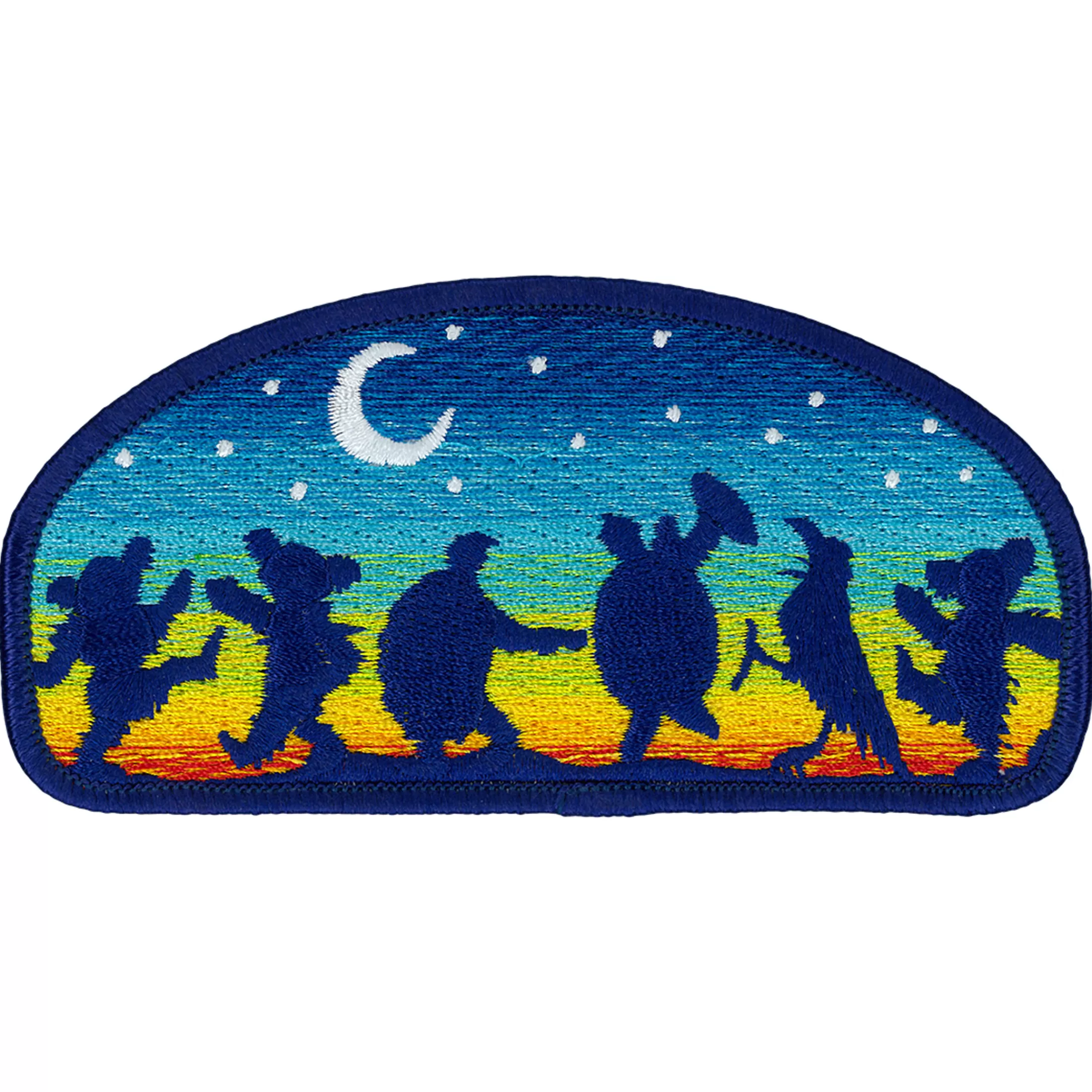 Patches | Grateful Dead<Liquid Blue GD Moondance Patch