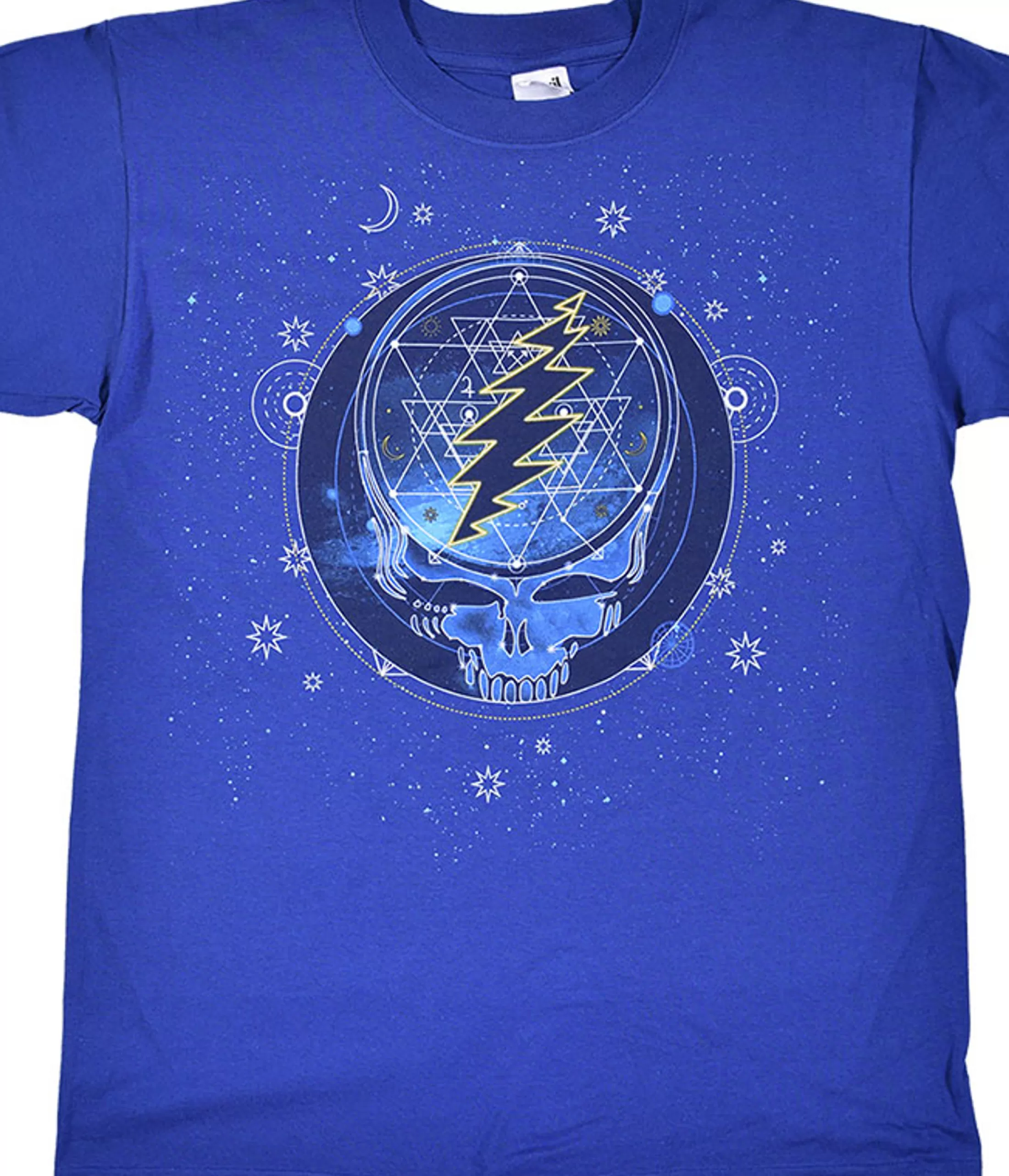 T-Shirt | Grateful Dead<Liquid Blue GD Mystical Stealie Blue T-Shirt