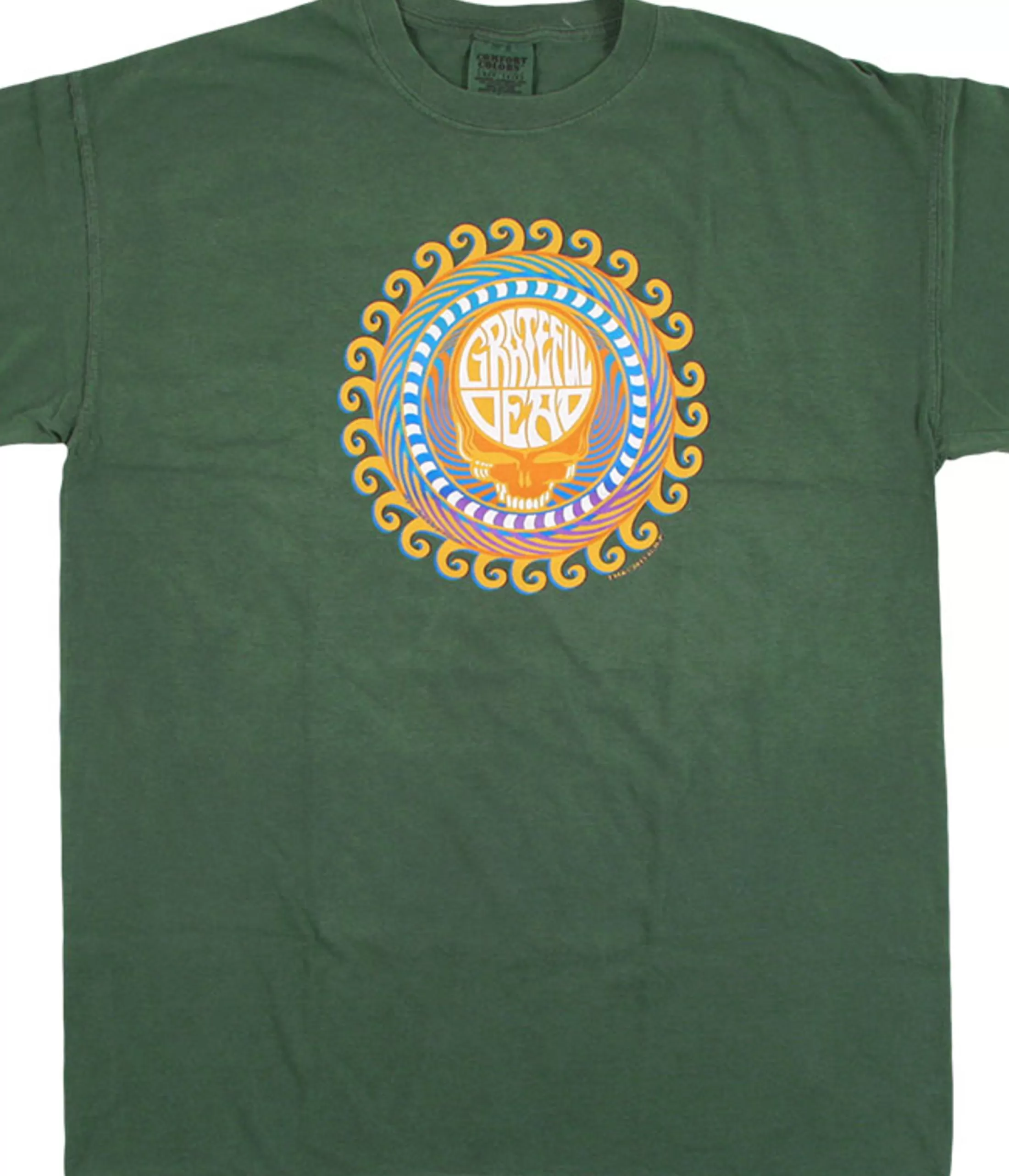 T-Shirt | Grateful Dead<Liquid Blue GD Orange Sunshine SYF Green T-Shirt