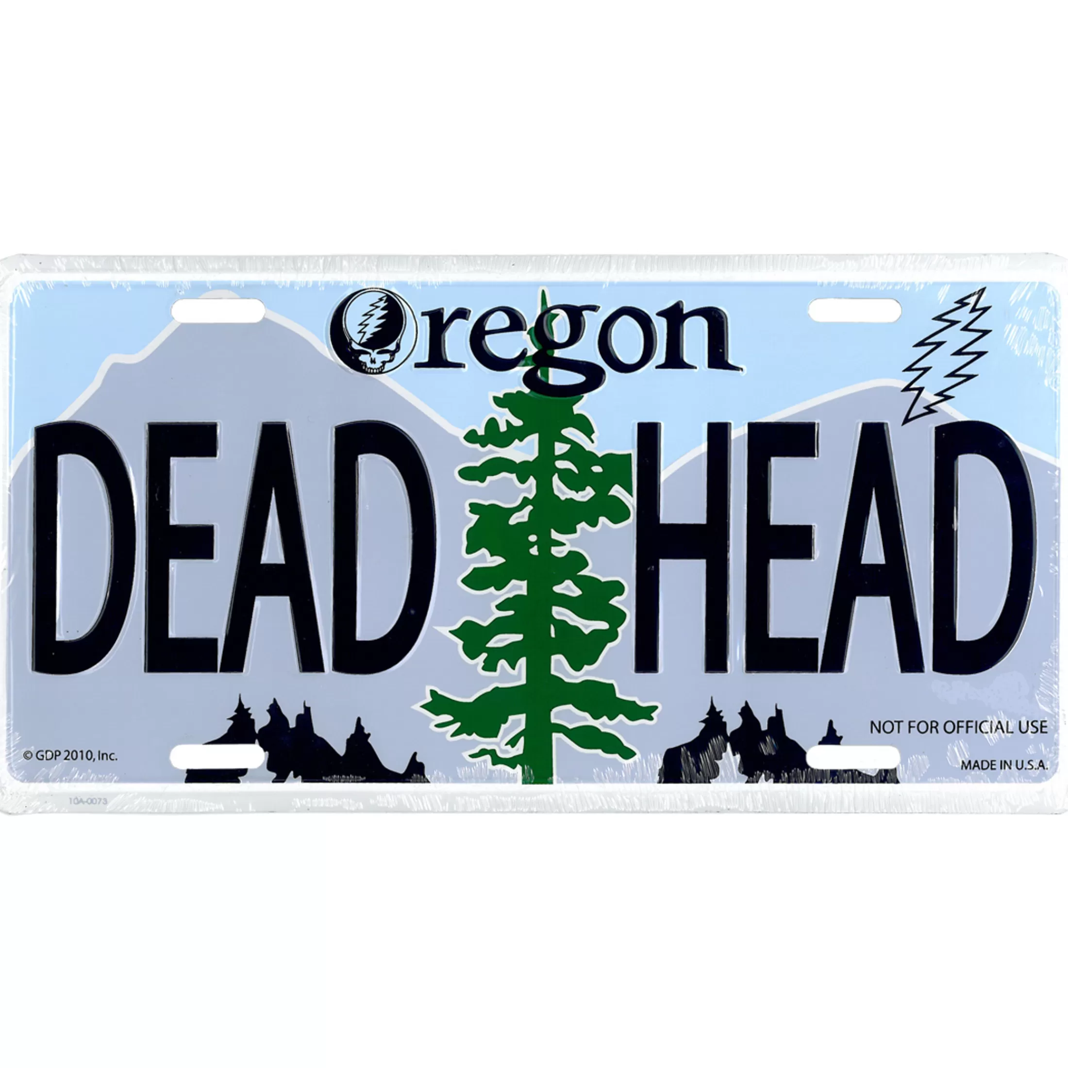 License Plates | Grateful Dead<Liquid Blue GD Oregon License Plate