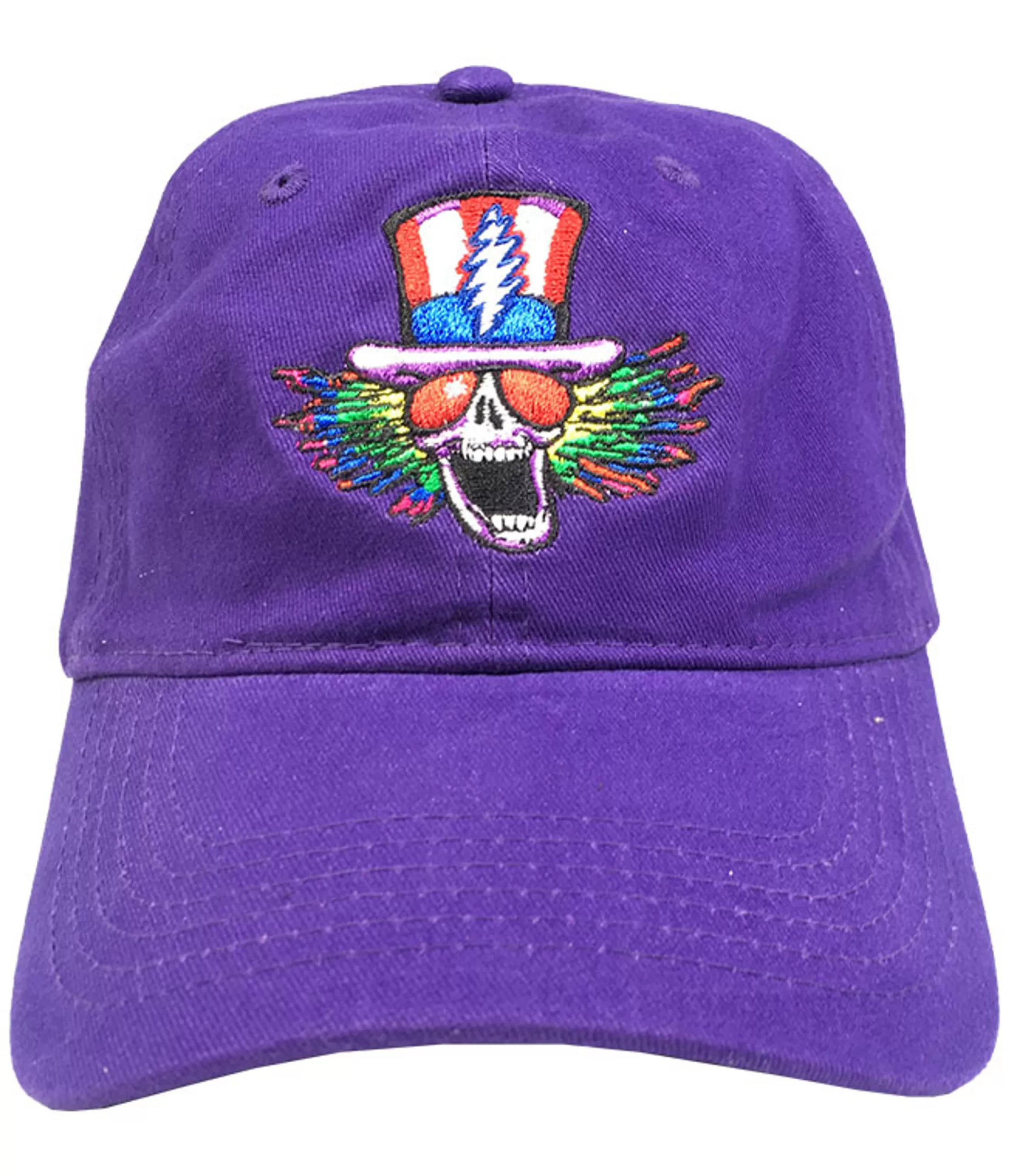 Hats | Grateful Dead<Liquid Blue GD Psycle Sam Purple Baseball Cap