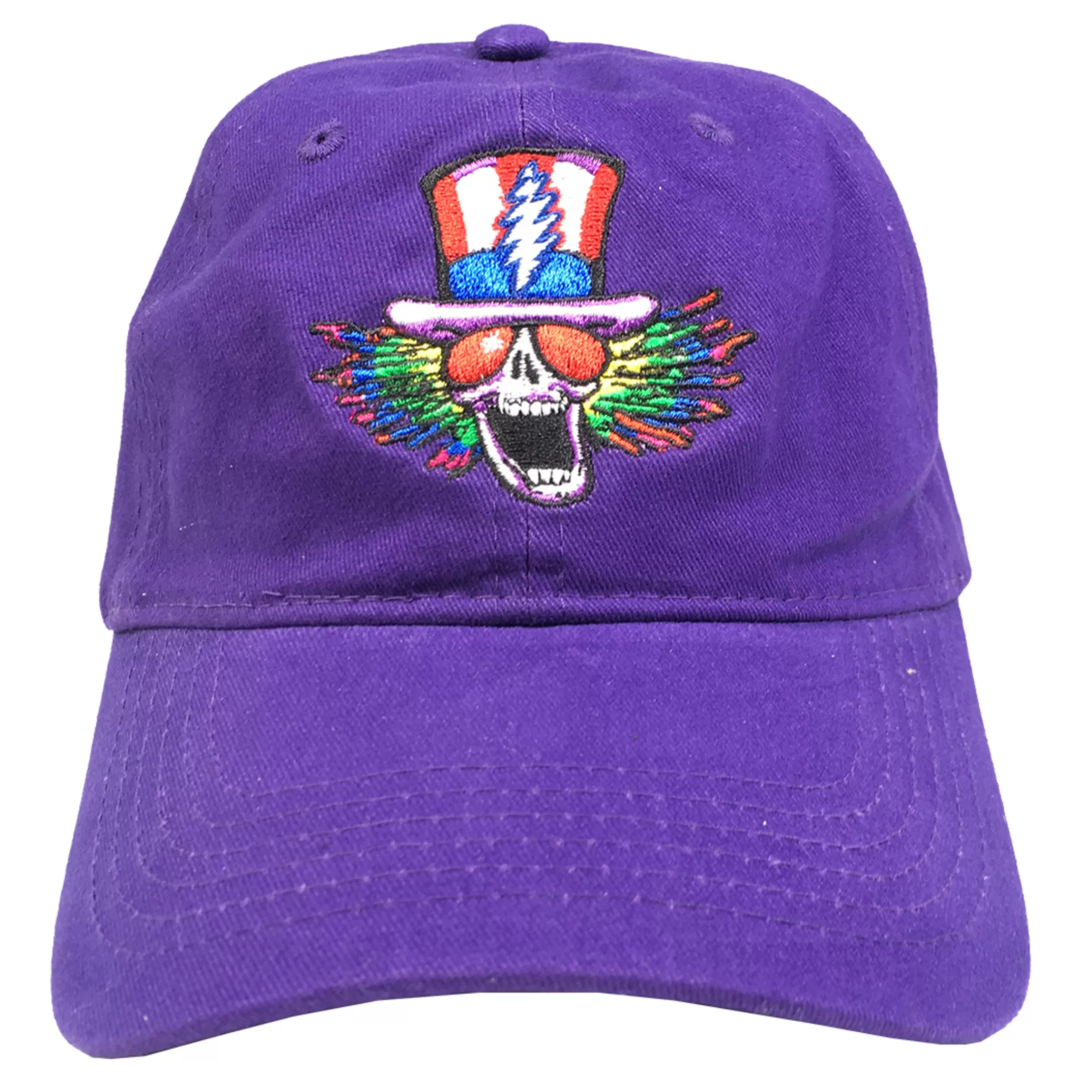 Hats | Grateful Dead<Liquid Blue GD Psycle Sam Purple Baseball Cap