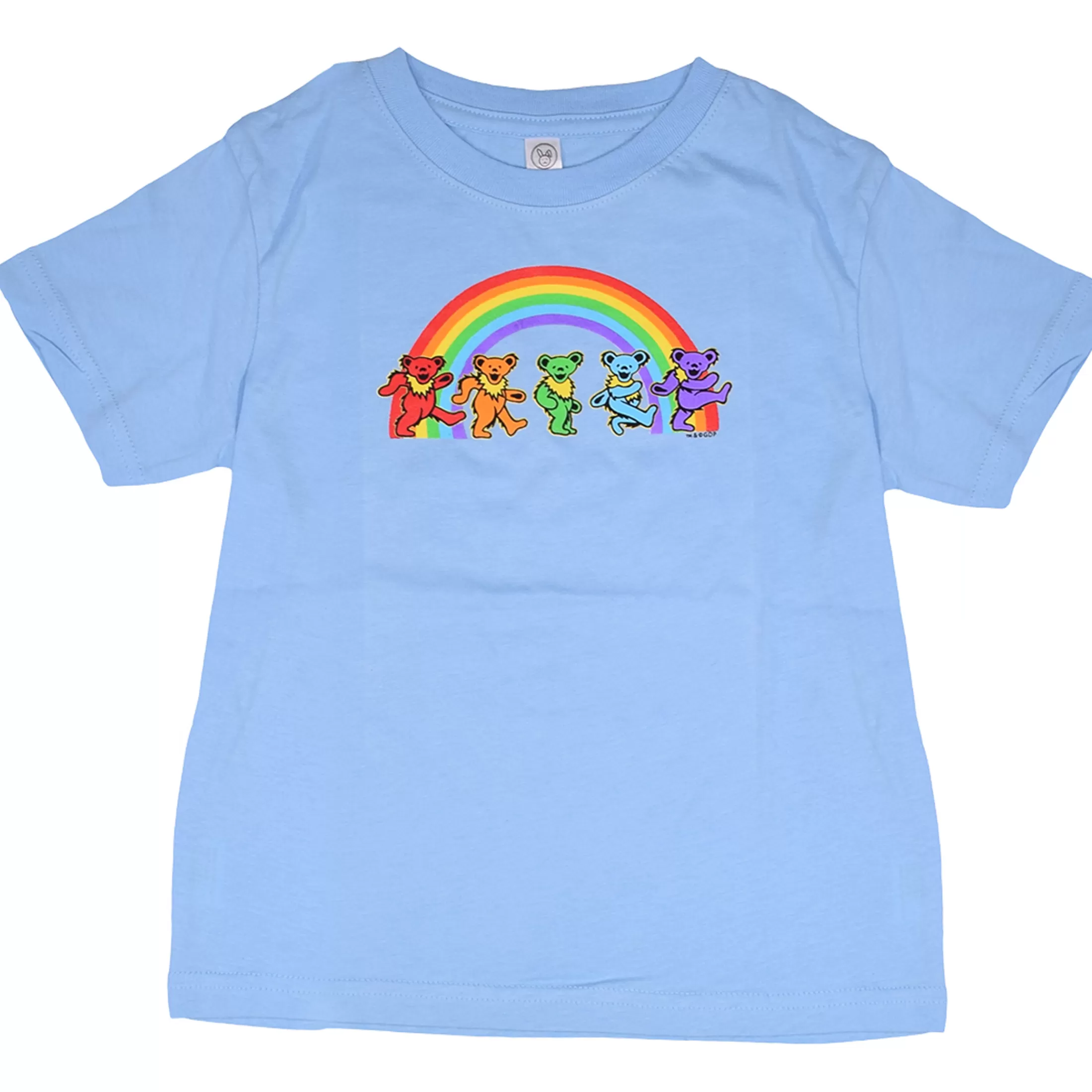 Toddler | Grateful Dead<Liquid Blue GD Rainbow Bears Blue Toddler T-Shirt