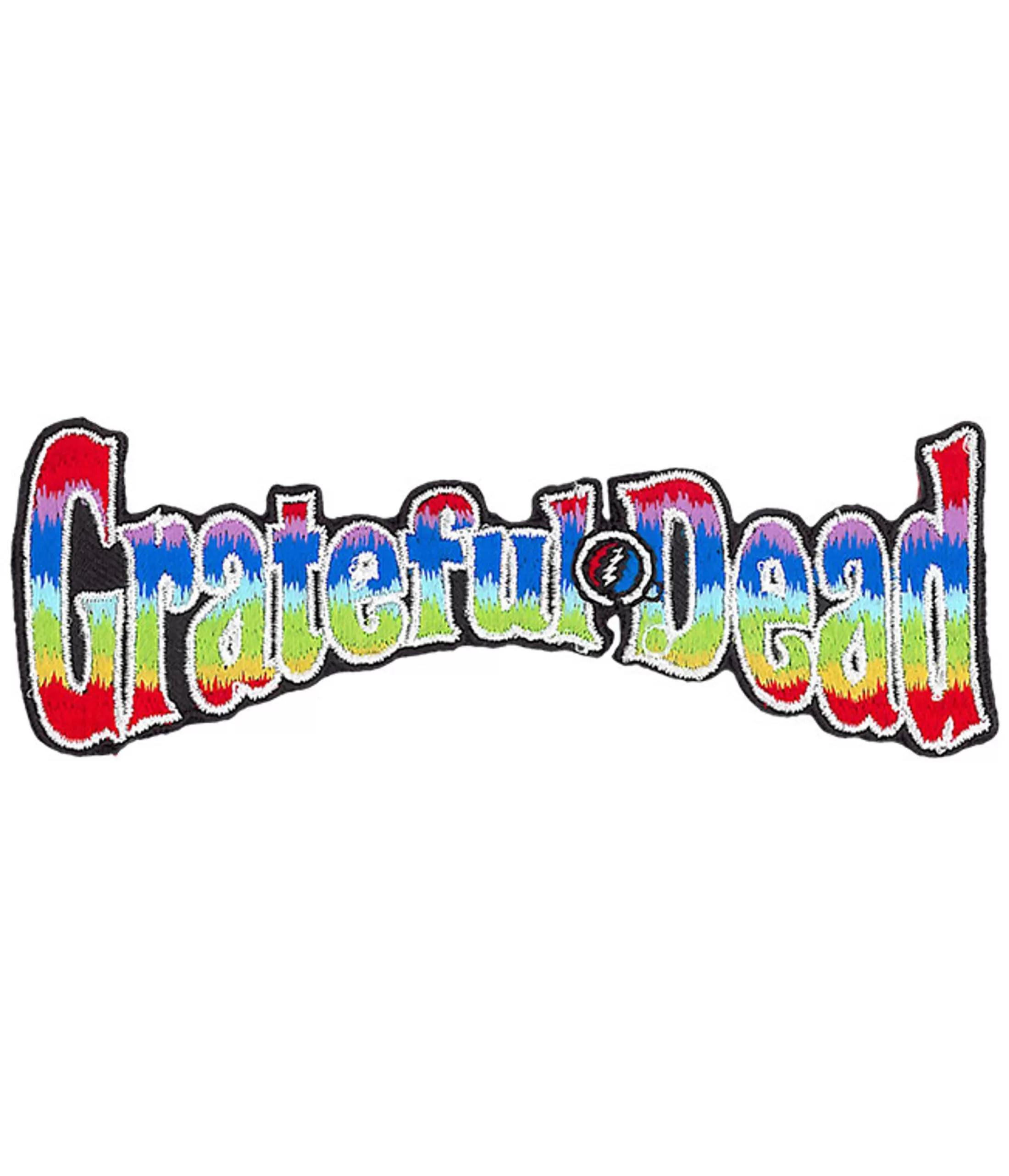 Patches | Grateful Dead<Liquid Blue GD Rainbow Logo Patch