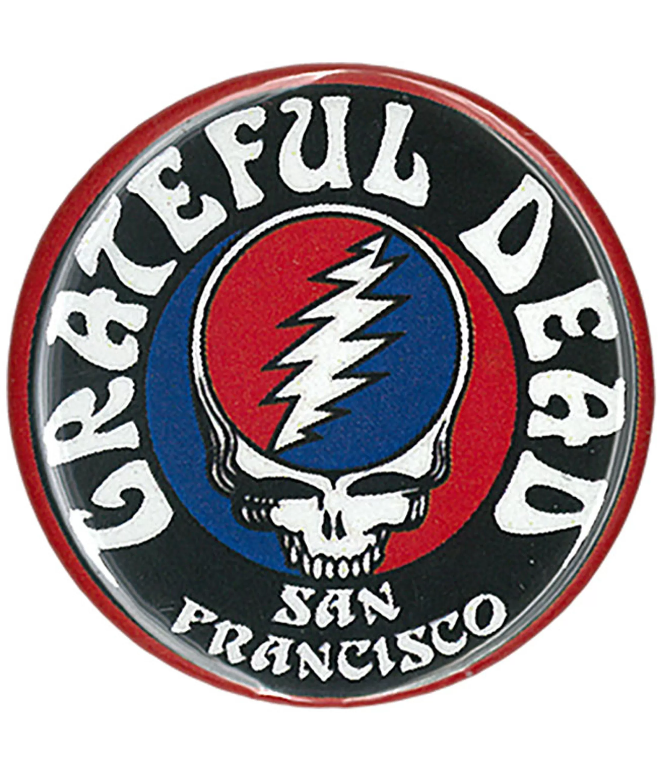 Pins | Grateful Dead<Liquid Blue GD San Fran Logo Pin