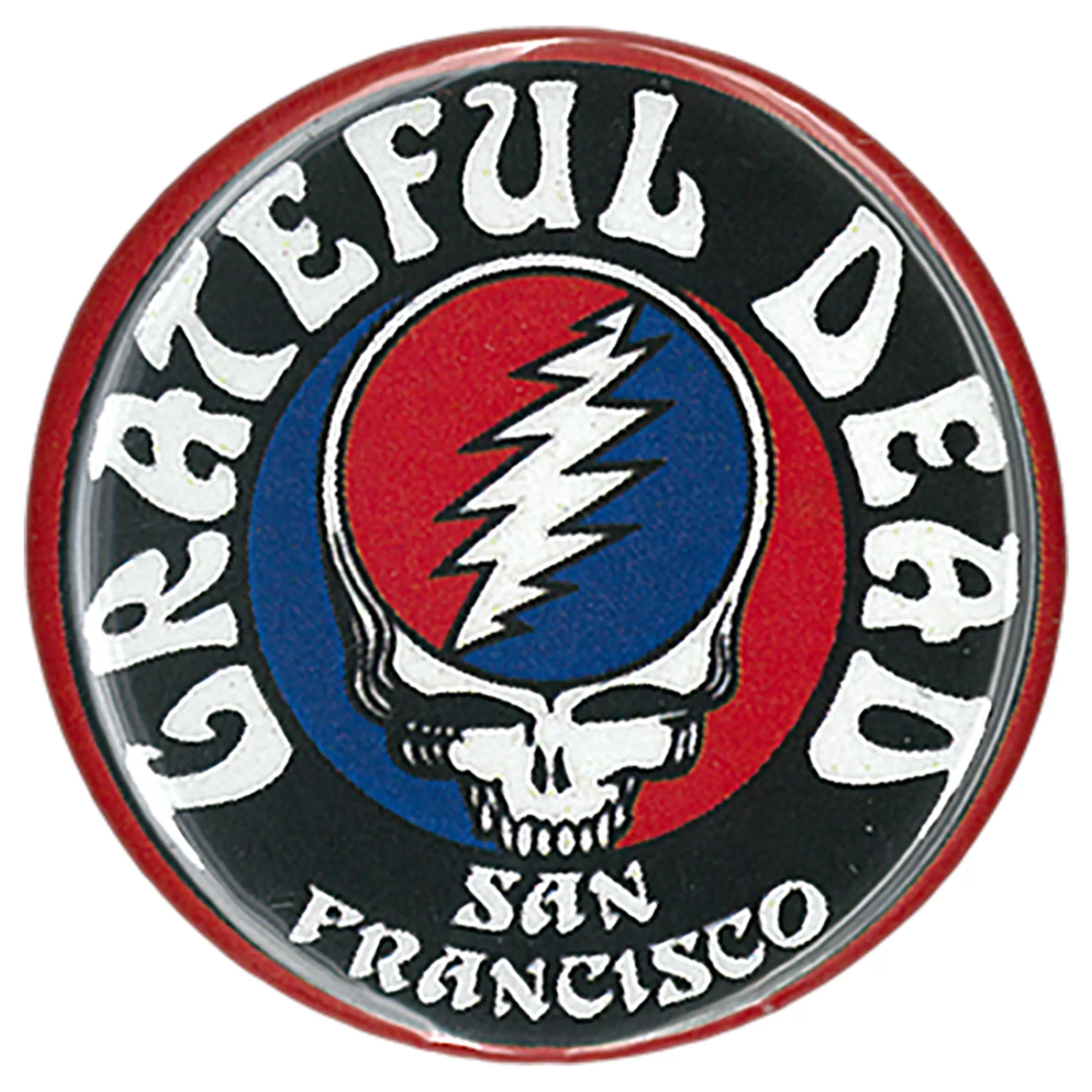 Pins | Grateful Dead<Liquid Blue GD San Fran Logo Pin