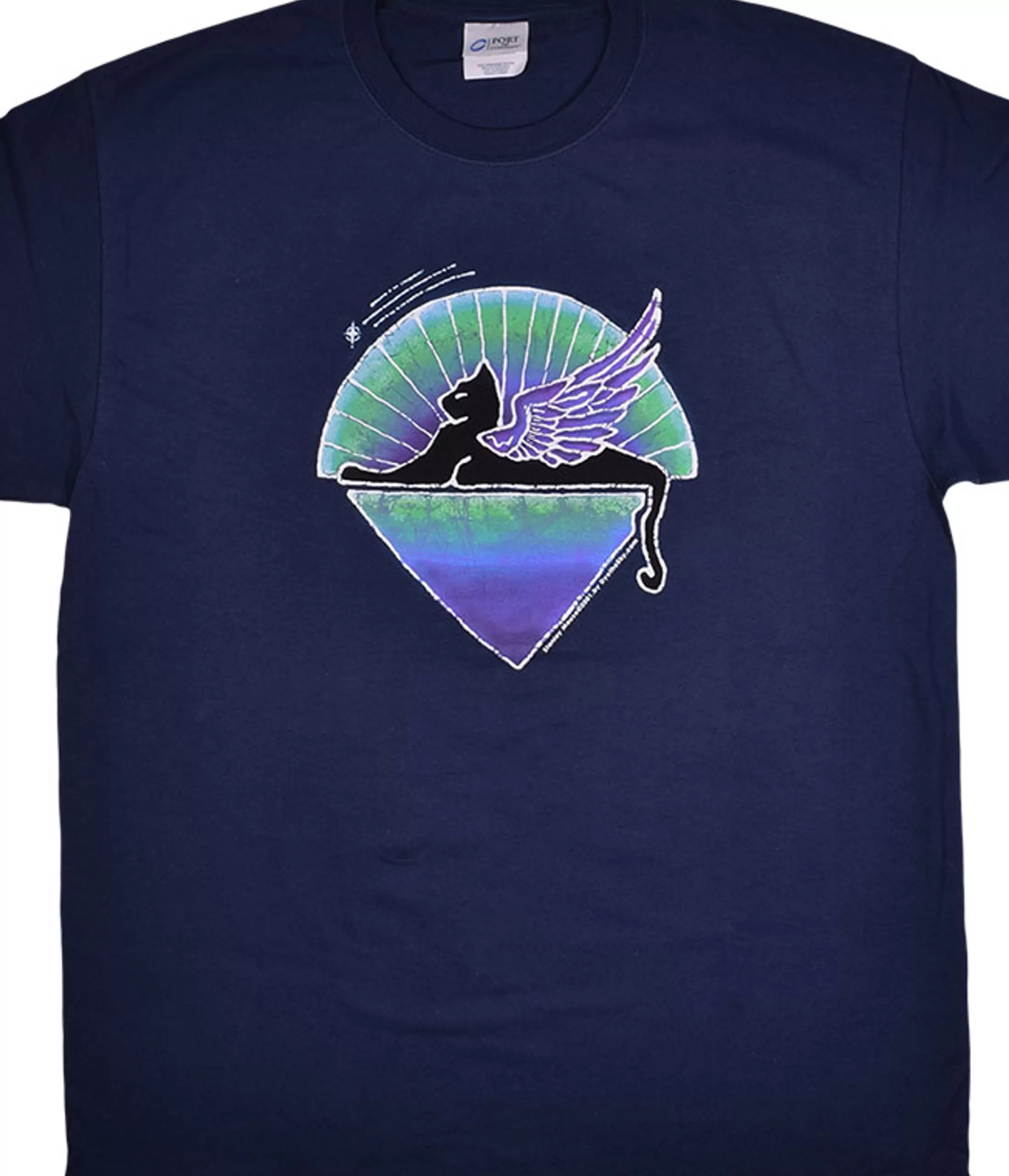 T-Shirt | Grateful Dead<Liquid Blue GD Star Cat Navy T-Shirt