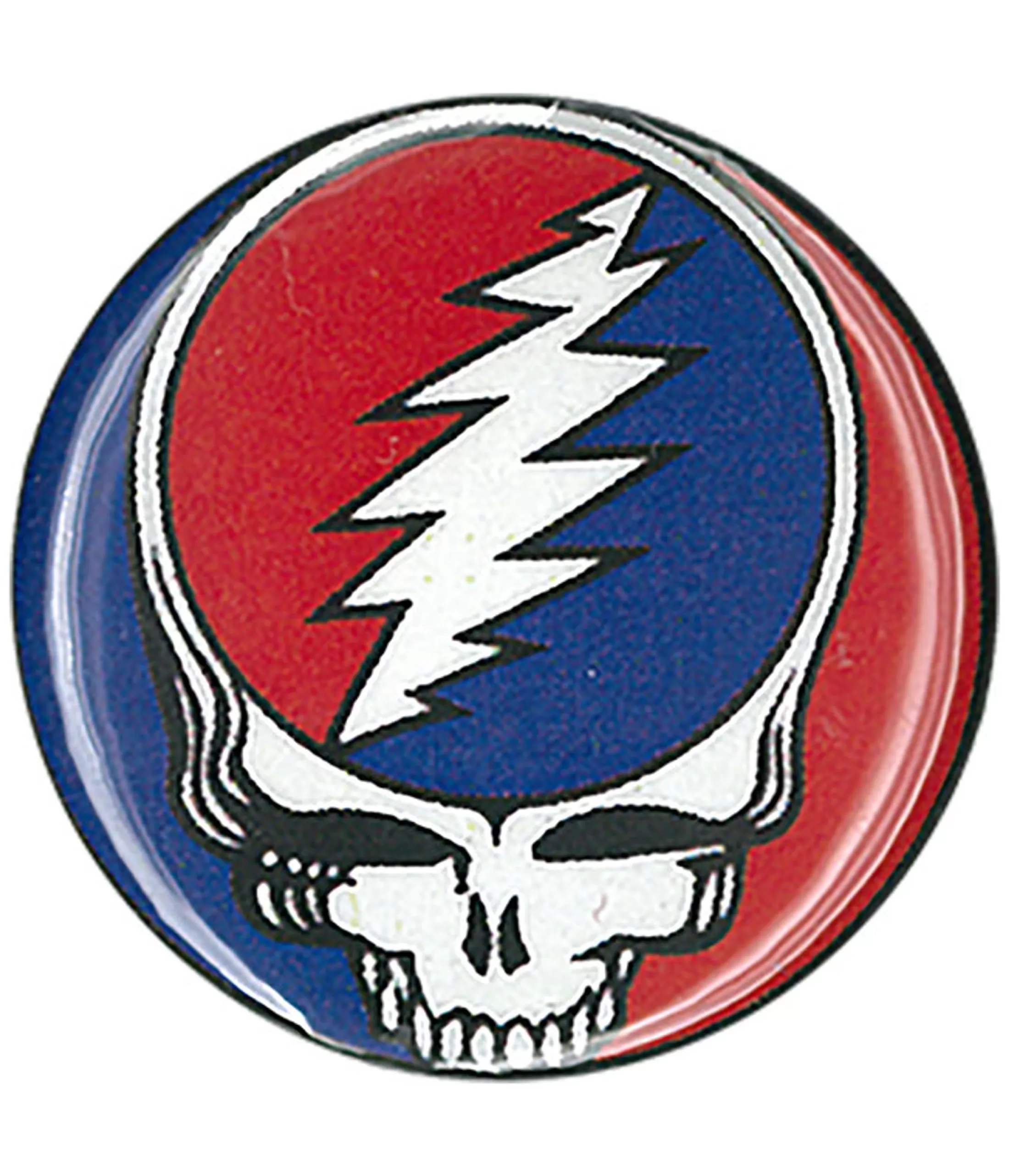 Pins | Grateful Dead<Liquid Blue GD Steal Your Face Pin