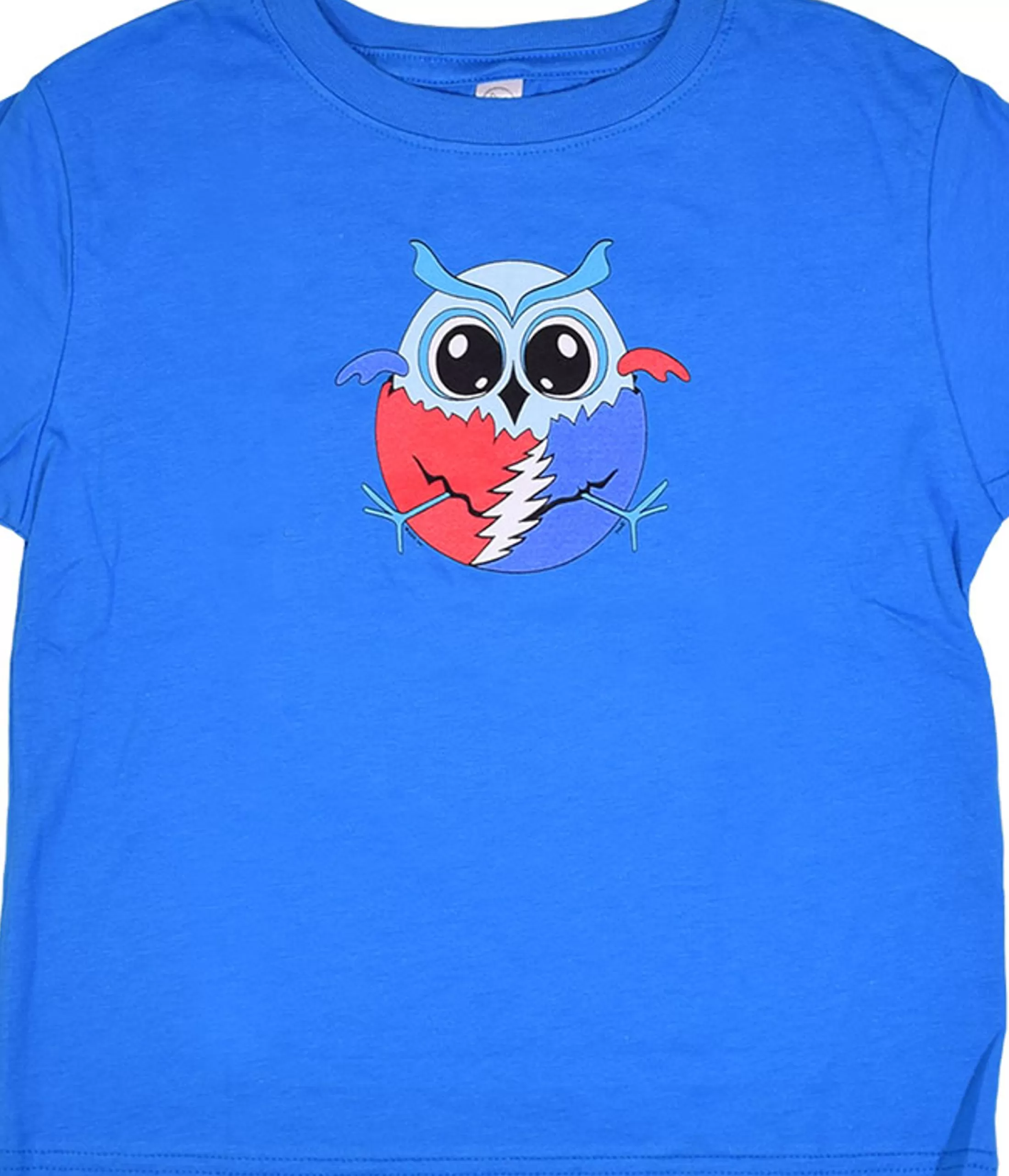 Toddler | Grateful Dead<Liquid Blue GD Steal Your Owl Blue Toddler T-Shirt