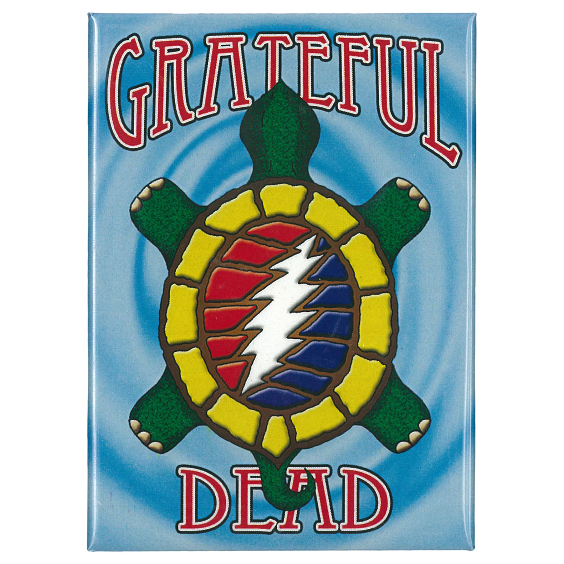 Grateful Dead<Liquid Blue GD Steal Your Terrapin Magnet