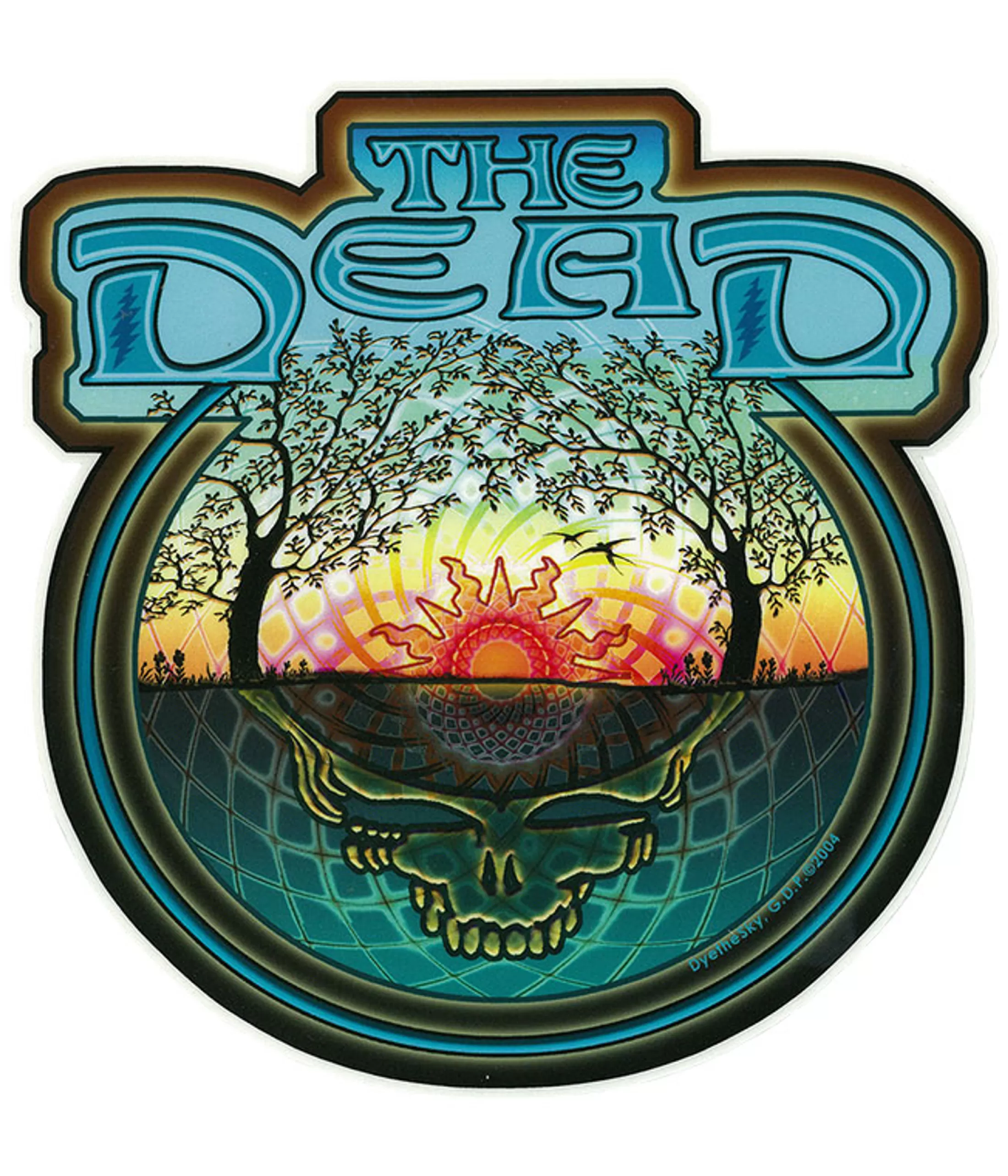 Grateful Dead<Liquid Blue GD Summer Tour '04 Sticker