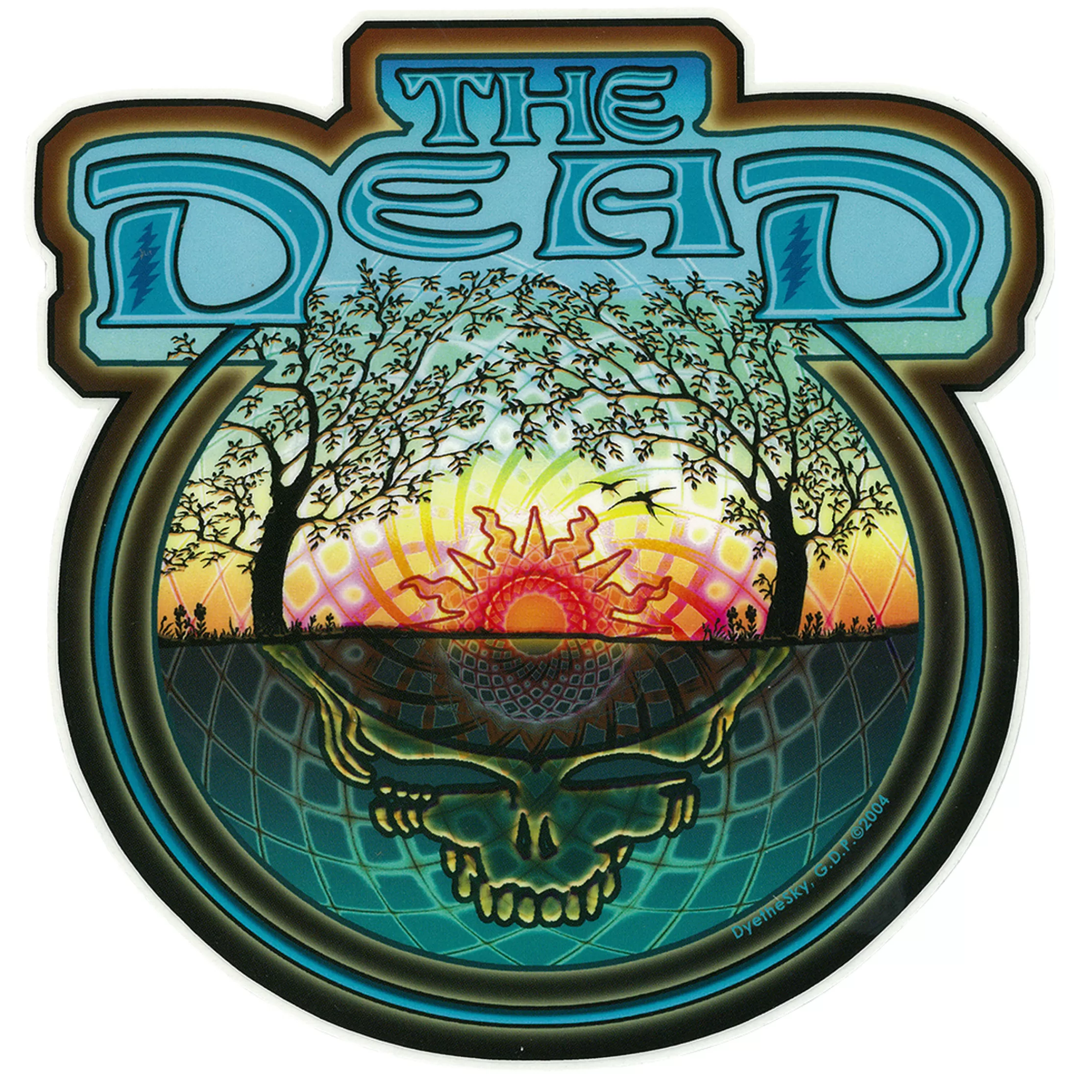 Grateful Dead<Liquid Blue GD Summer Tour '04 Sticker