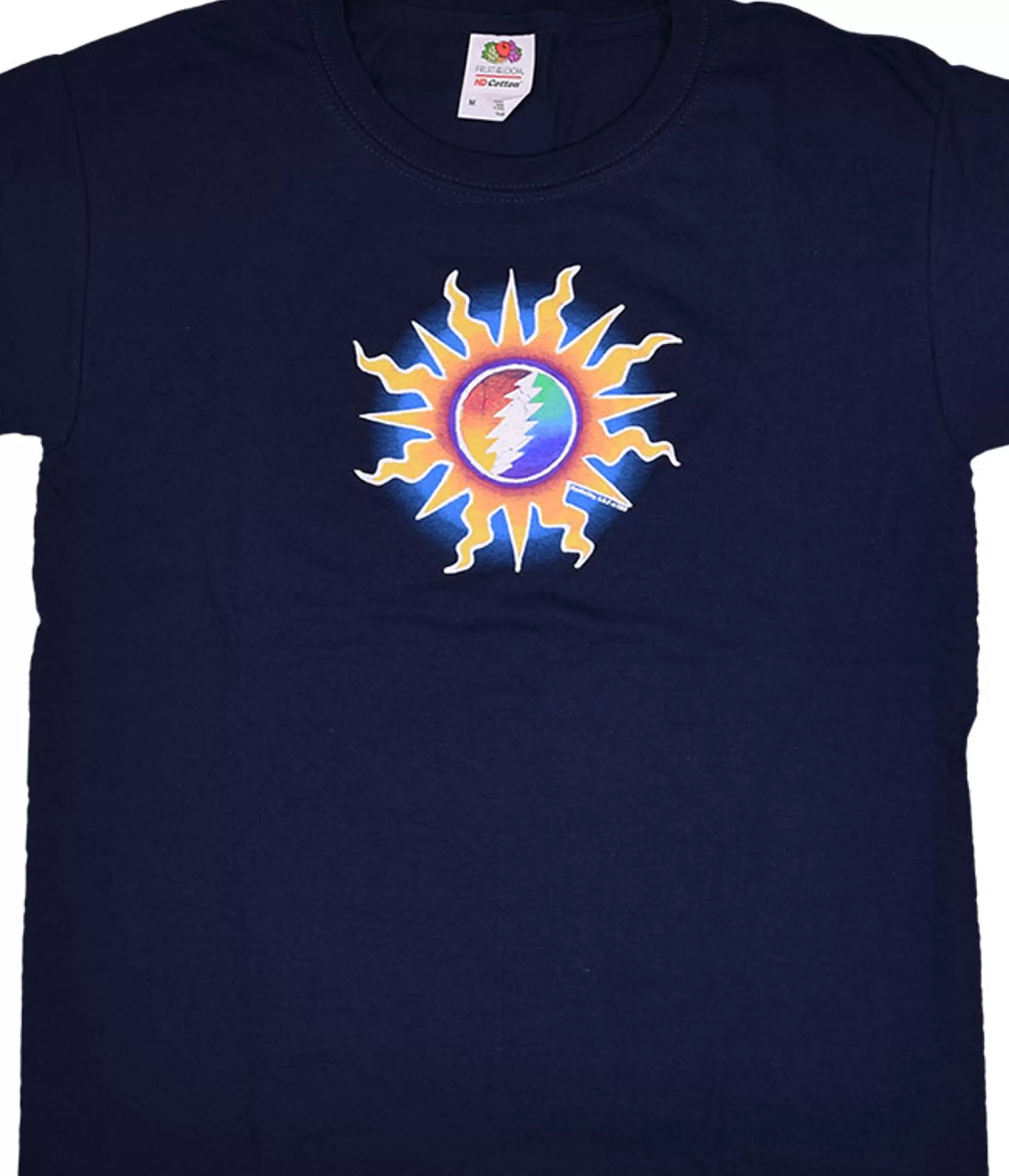 Youth | Grateful Dead<Liquid Blue GD Sunshine Lightning Navy Youth T-Shirt