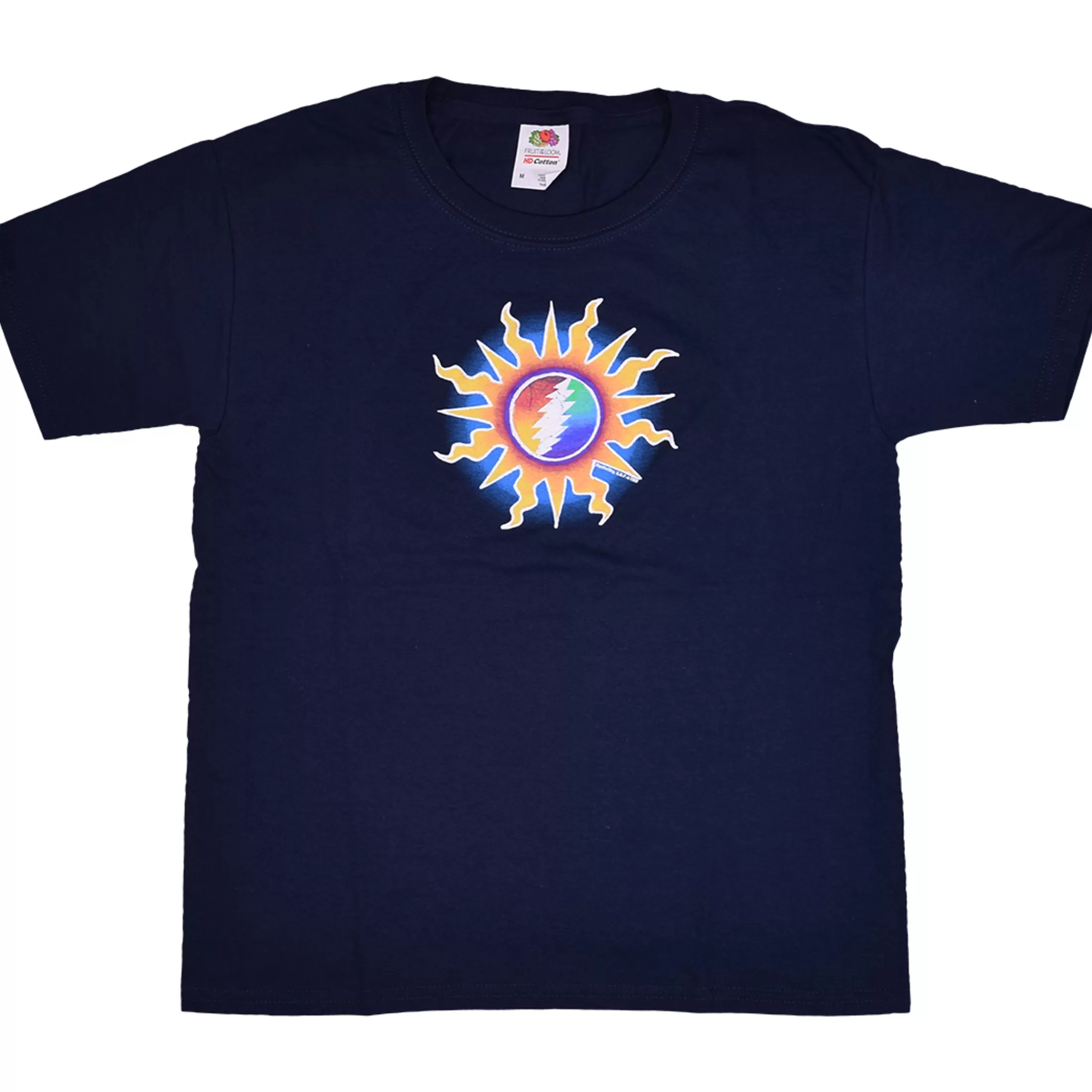 Youth | Grateful Dead<Liquid Blue GD Sunshine Lightning Navy Youth T-Shirt